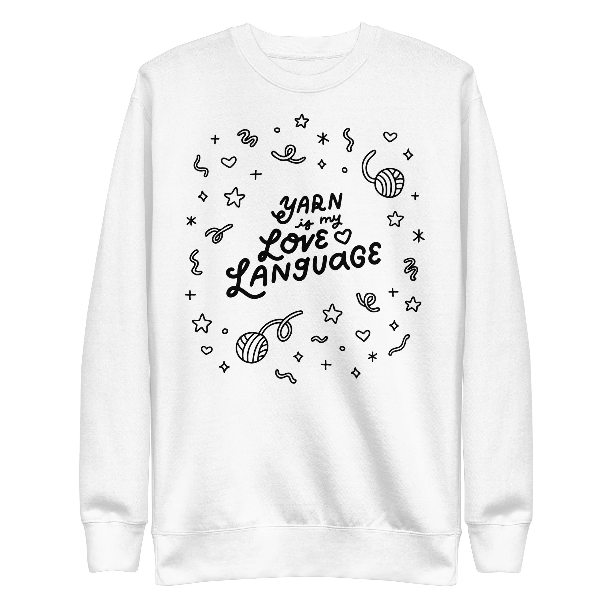 Love Language Sweatshirt - Black_