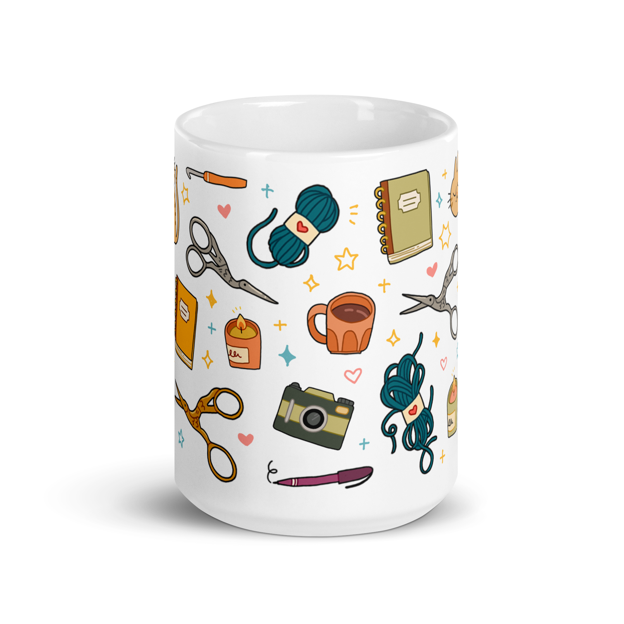 Sticker Coffee Mug