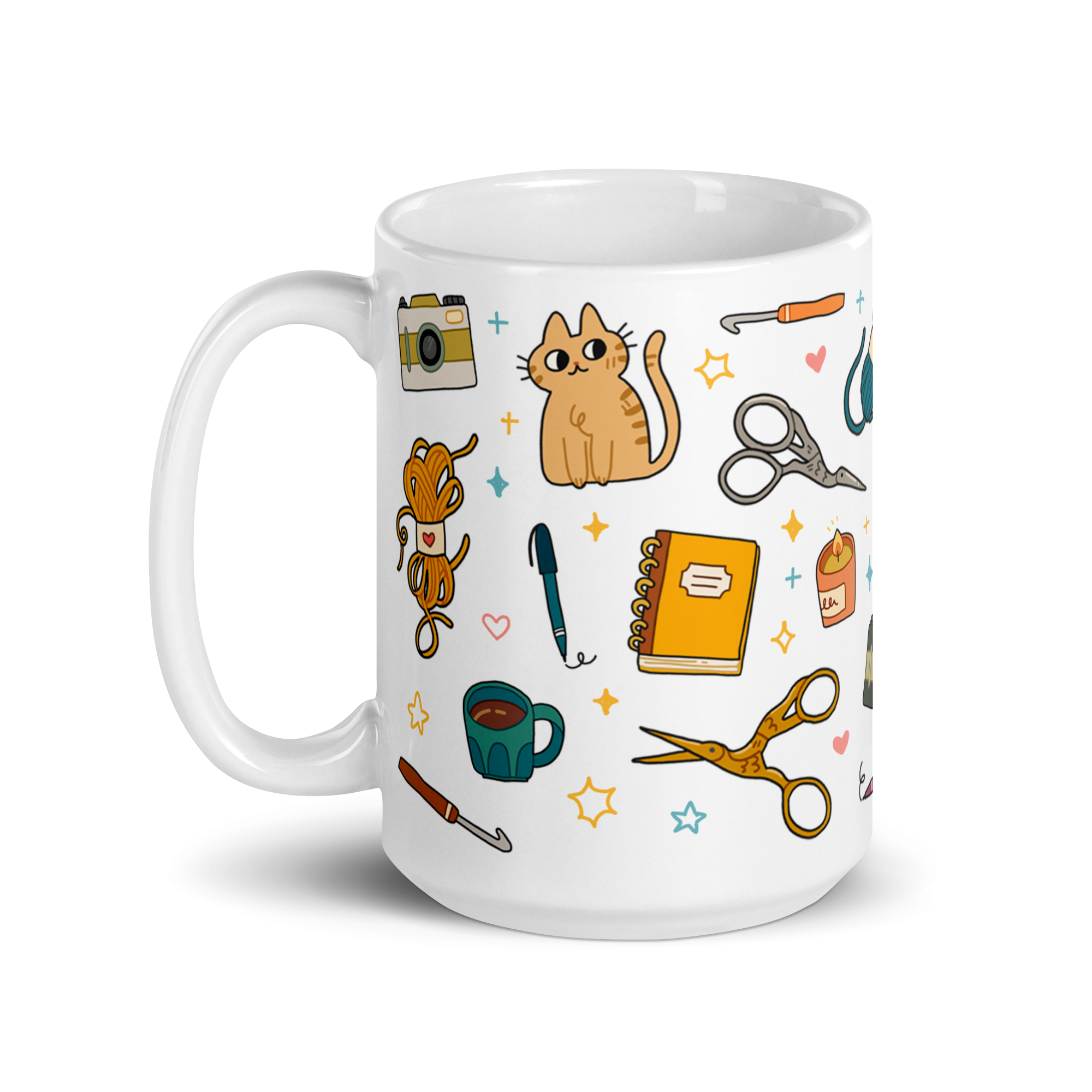 Sticker Coffee Mug