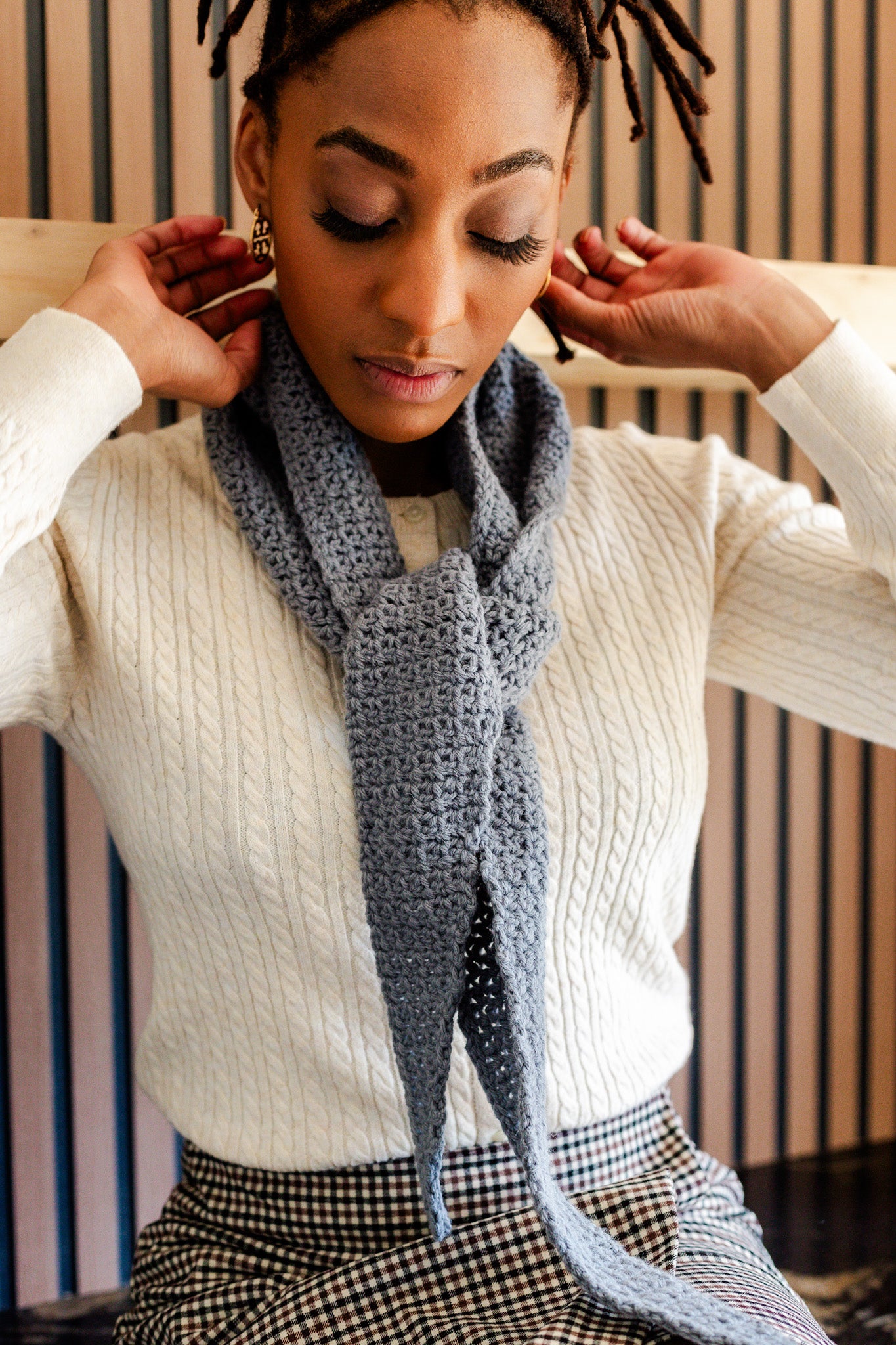 Bernie Scarf Trio // Crochet PDF Pattern