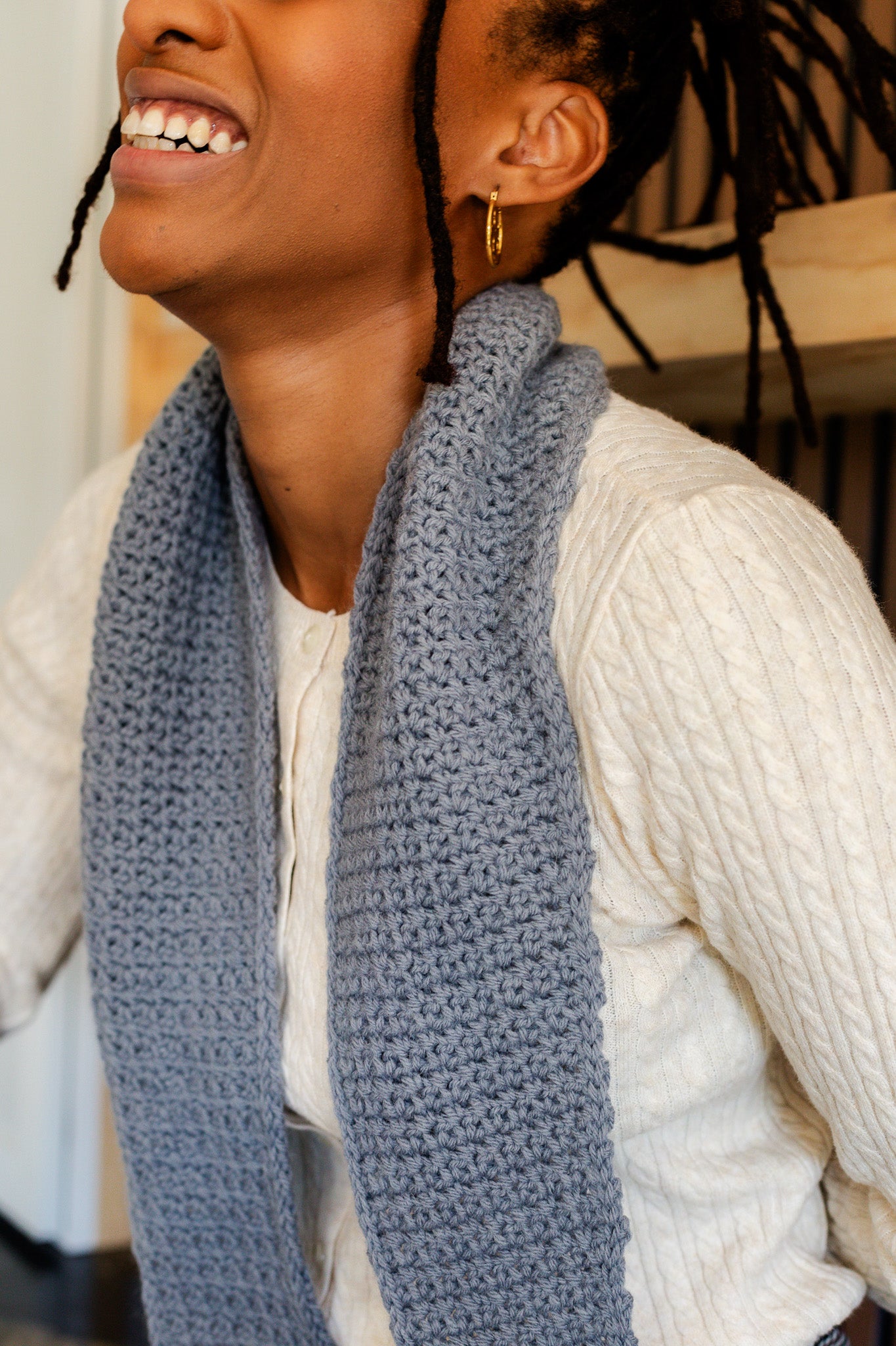 Bernie Scarf Trio // Crochet PDF Pattern