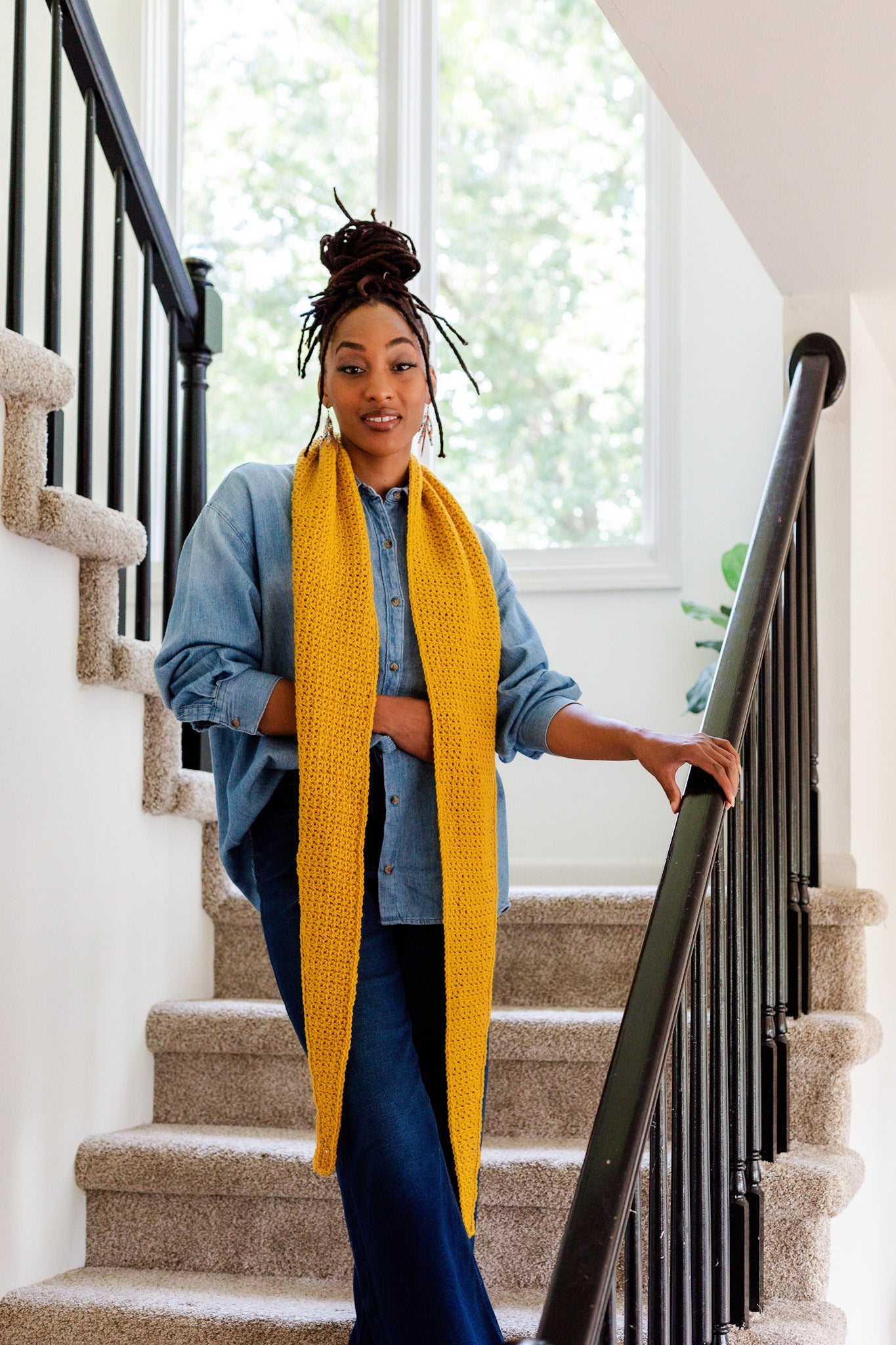 Bernie Scarf Trio // Crochet PDF Pattern