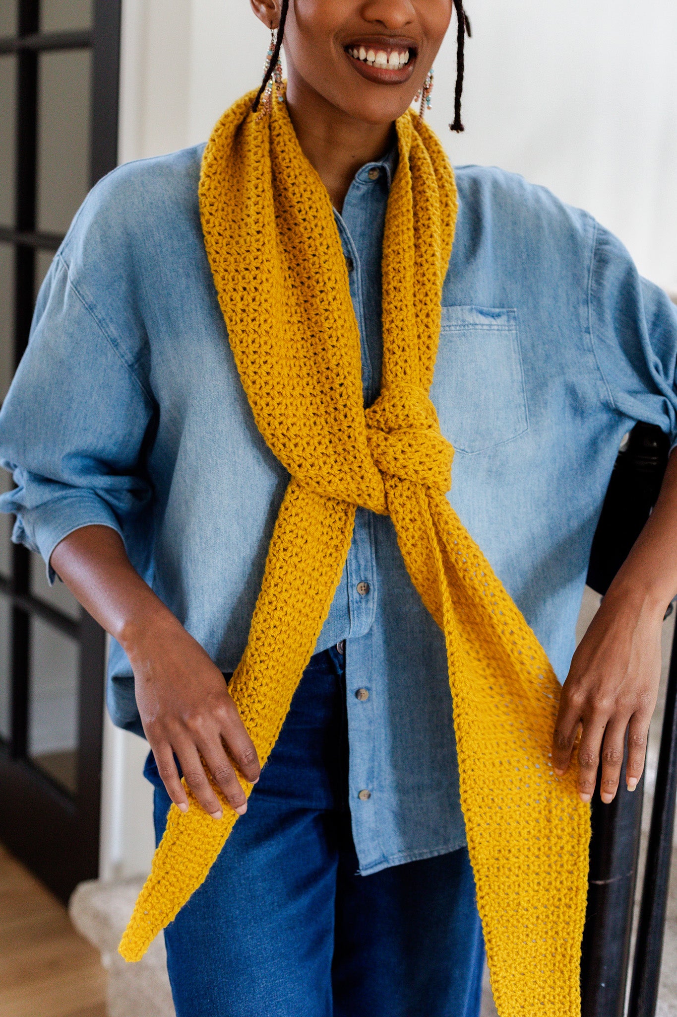 Bernie Scarf Trio // Crochet PDF Pattern