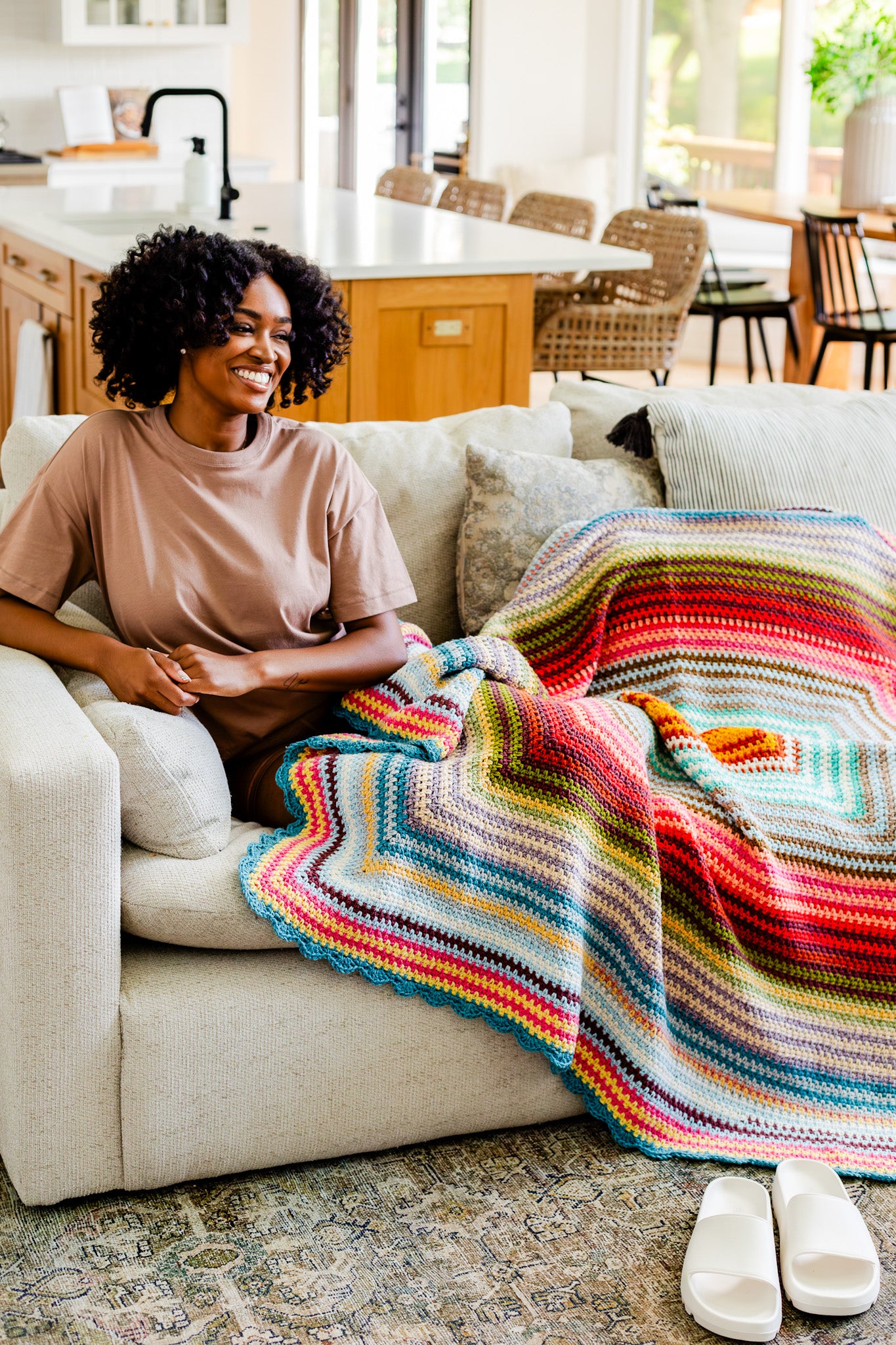 Niko Throw Blanket // Crochet PDF Pattern