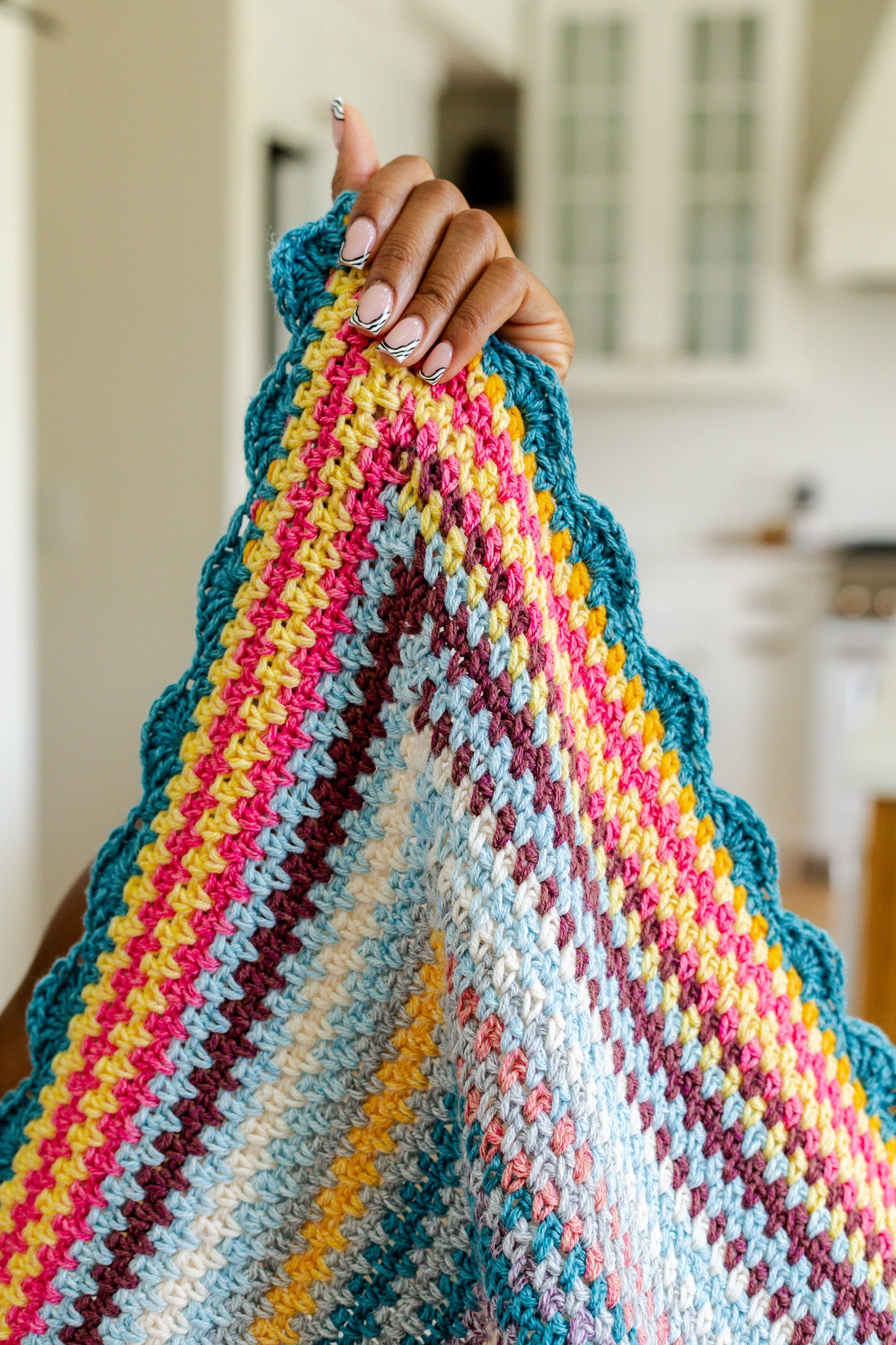 Niko Throw Blanket // Crochet PDF Pattern