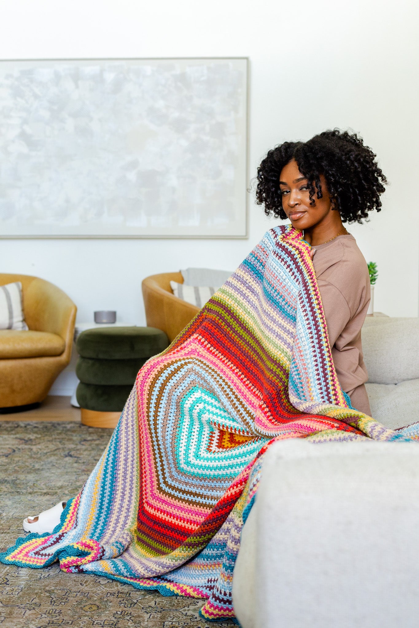 Niko Throw Blanket // Crochet PDF Pattern