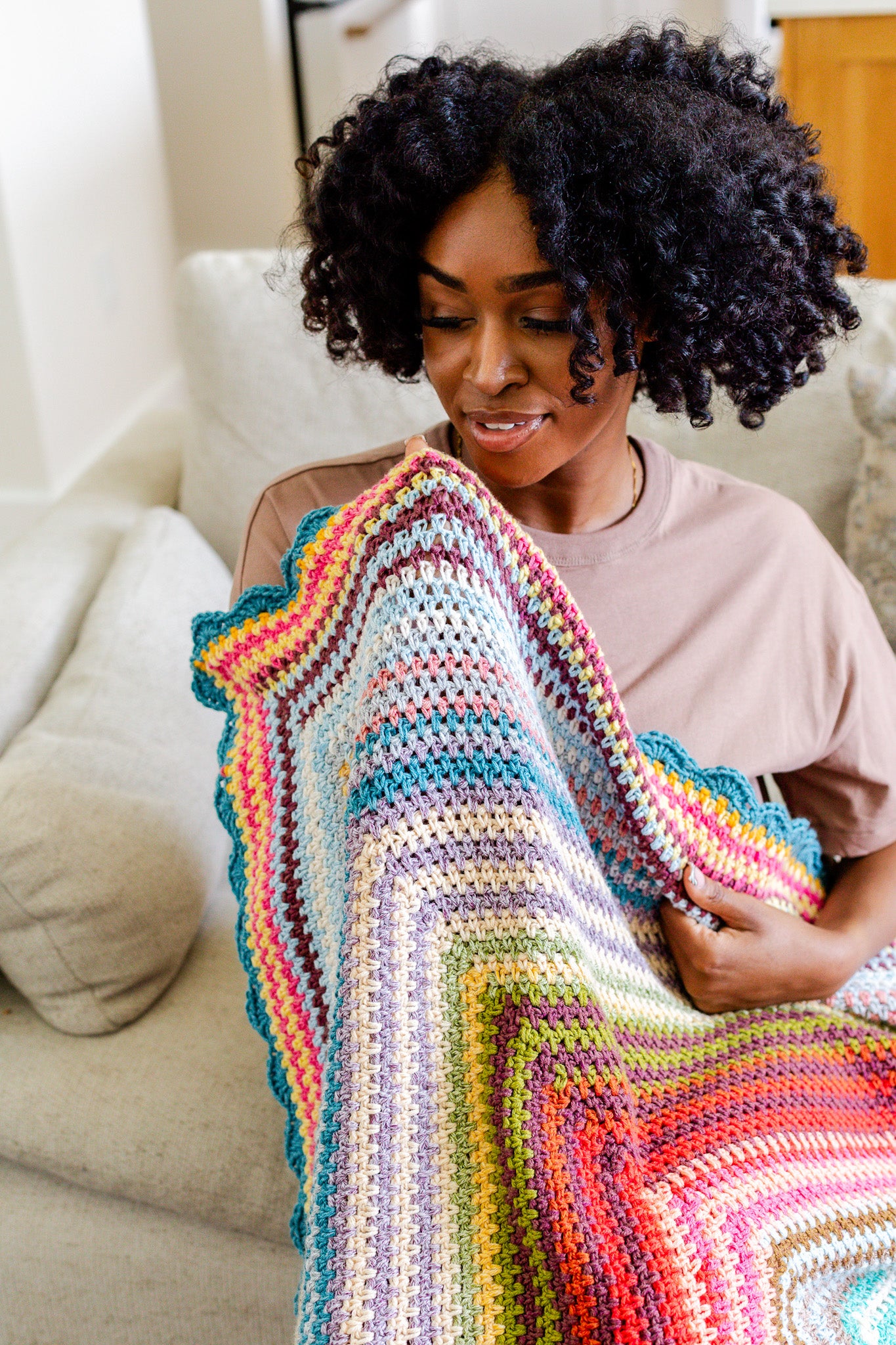 Niko Throw Blanket // Crochet PDF Pattern