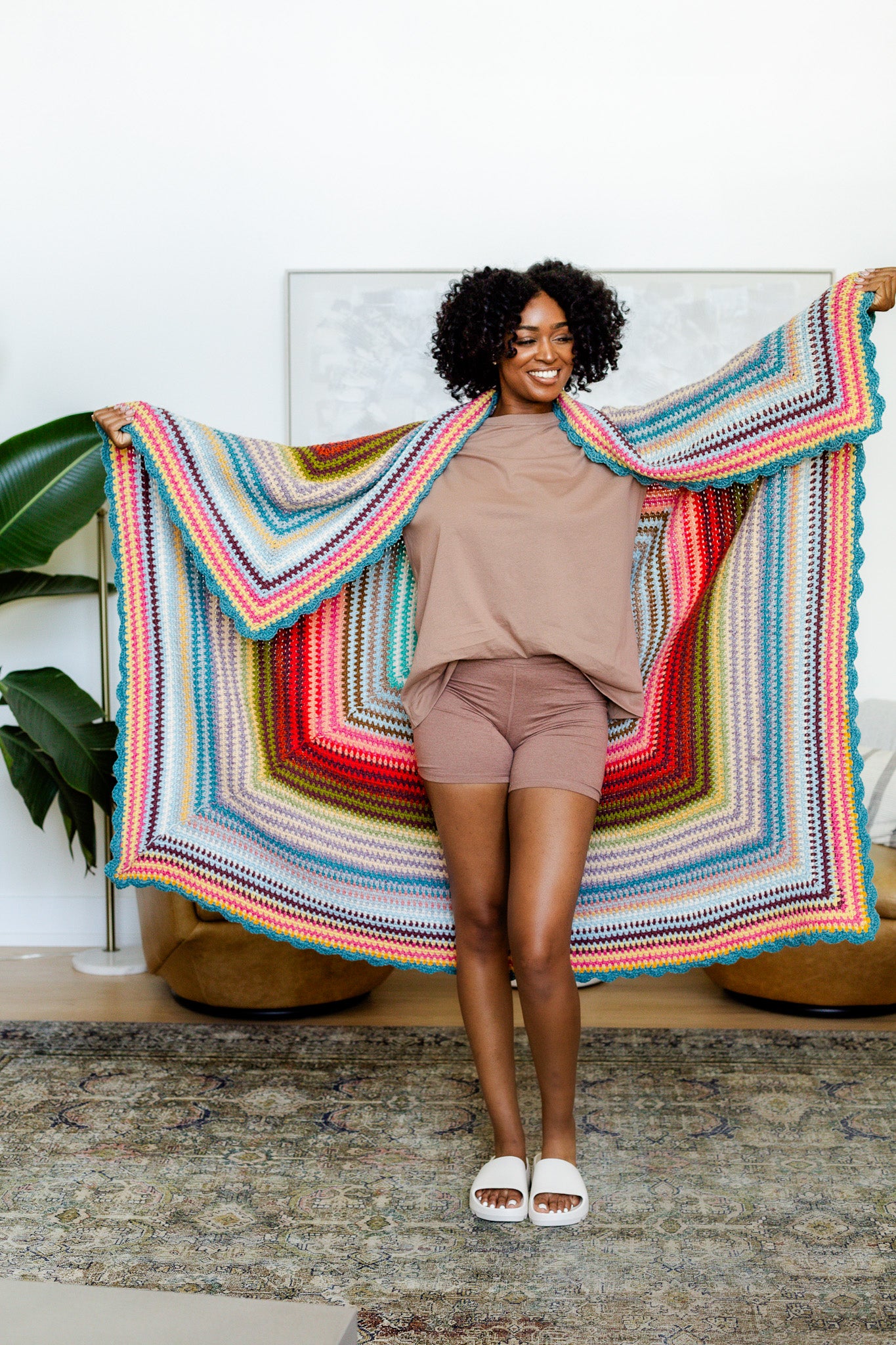 Niko Throw Blanket // Crochet PDF Pattern