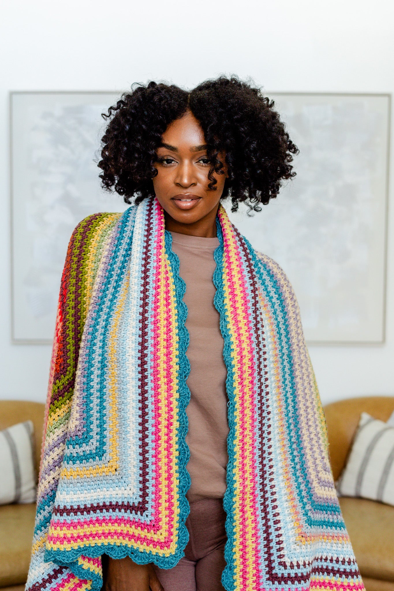Niko Throw Blanket // Crochet PDF Pattern