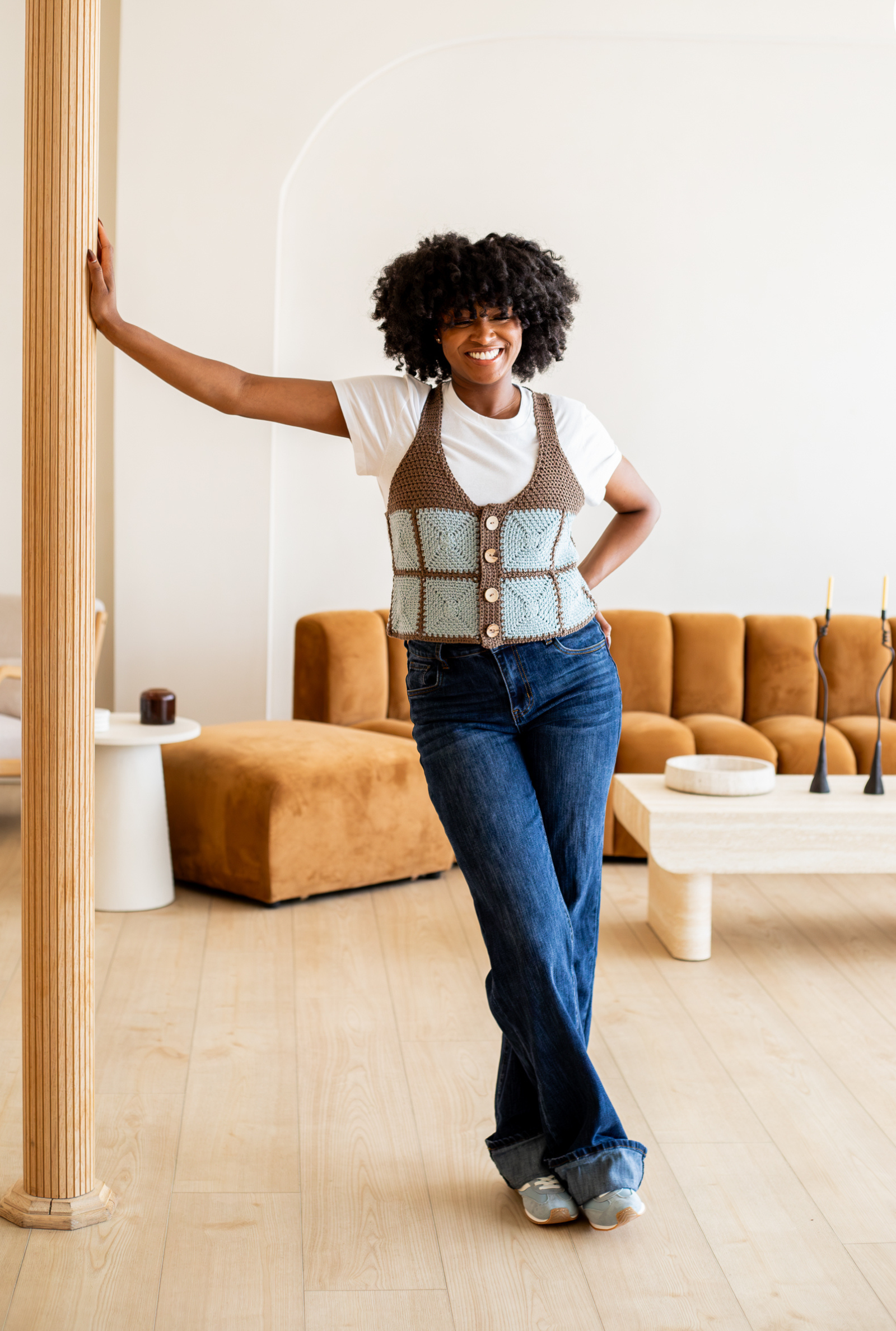 Hudson Vest // Crochet PDF Pattern