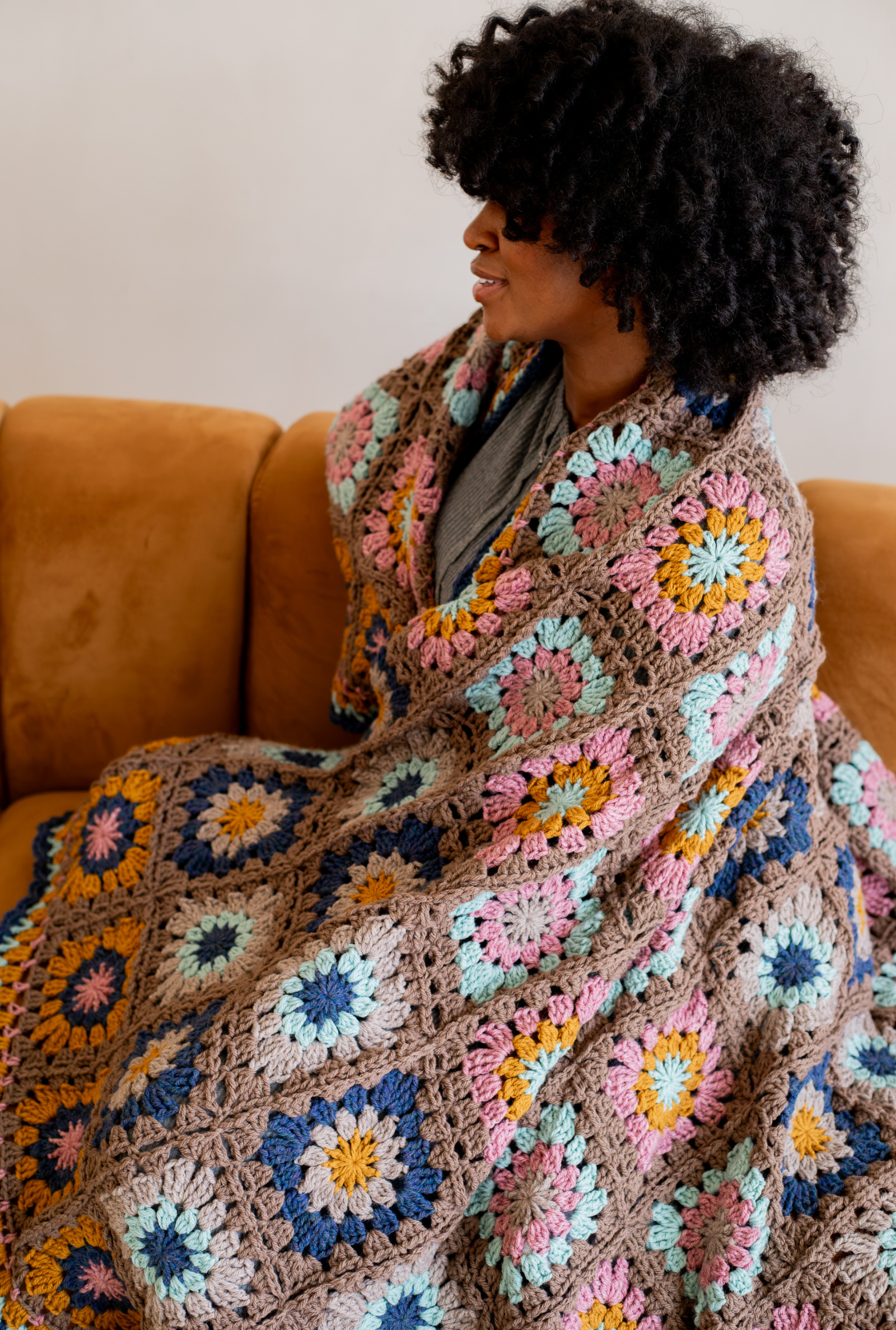 Woodstock Granny Blanket // Crochet PDF Pattern