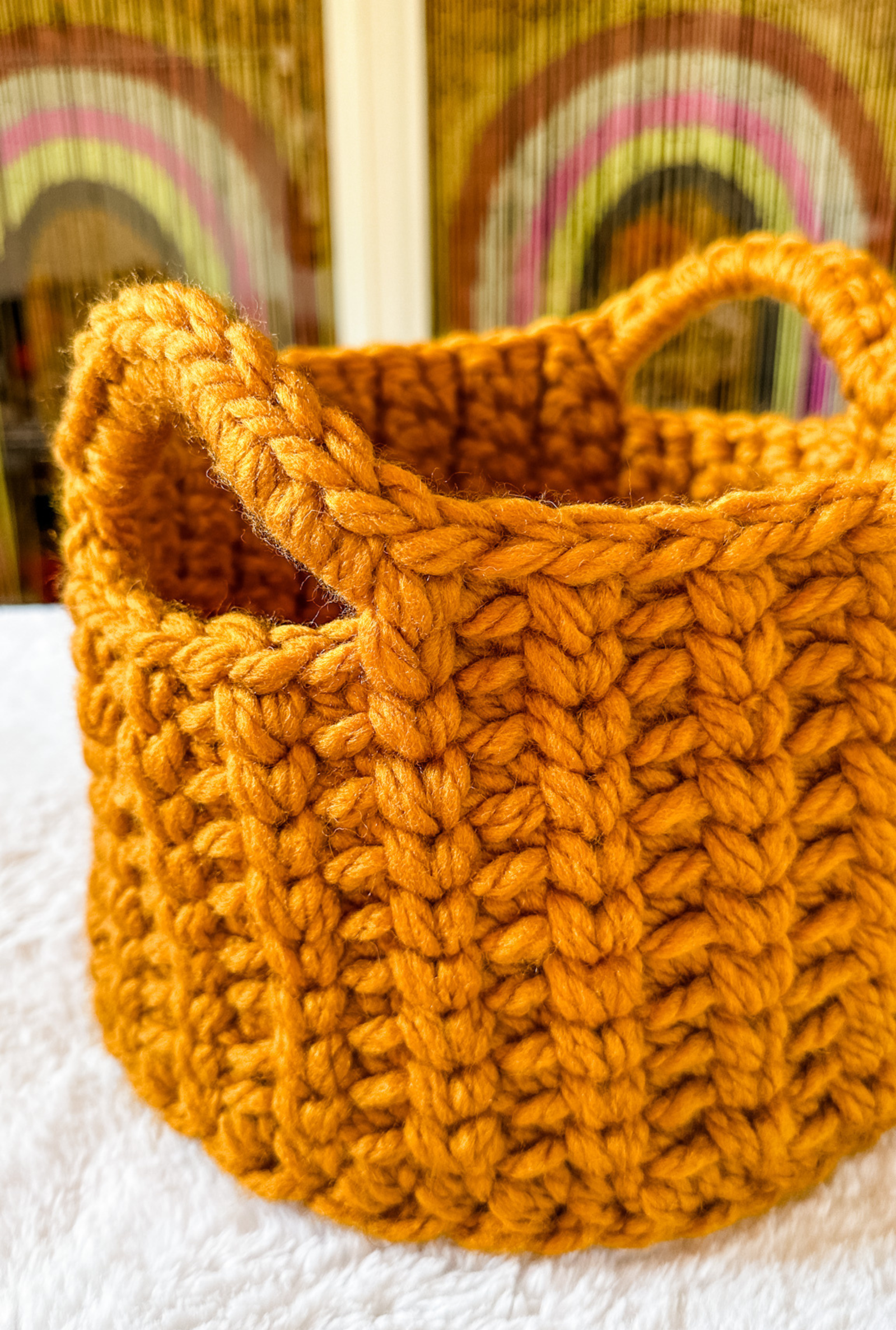 Starlight Basket // Crochet PDF Pattern