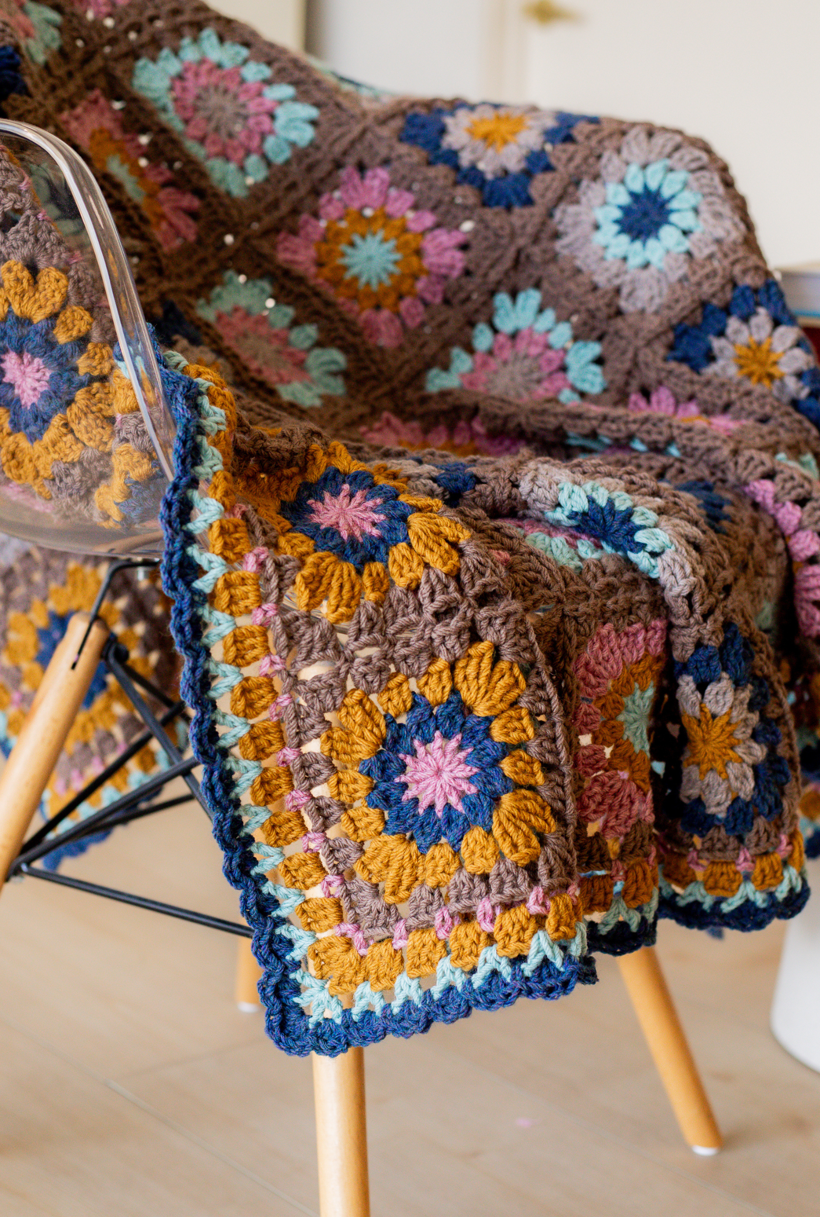 Woodstock Granny Blanket // Crochet PDF Pattern