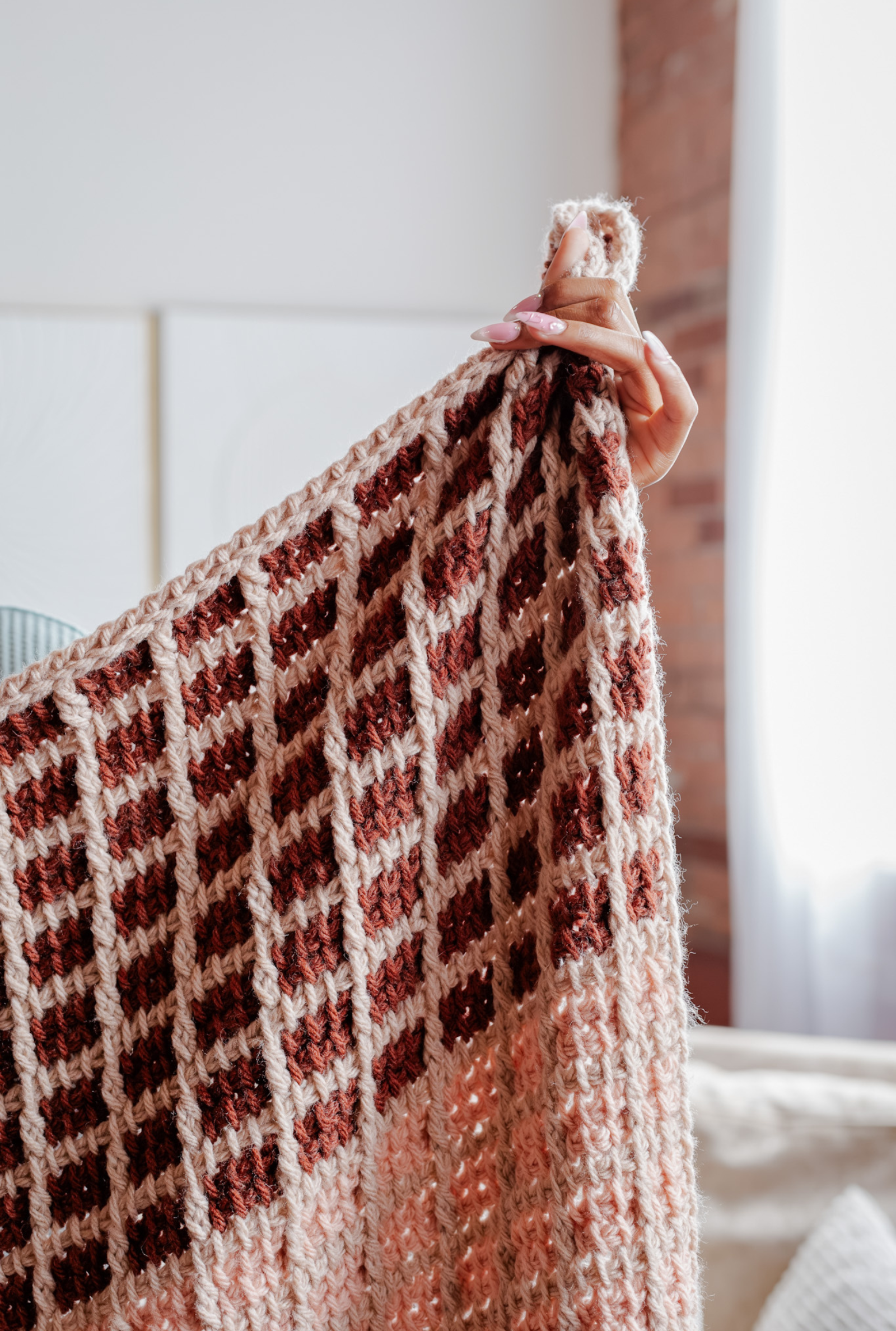 Joyful Afghan // Crochet PDF Pattern