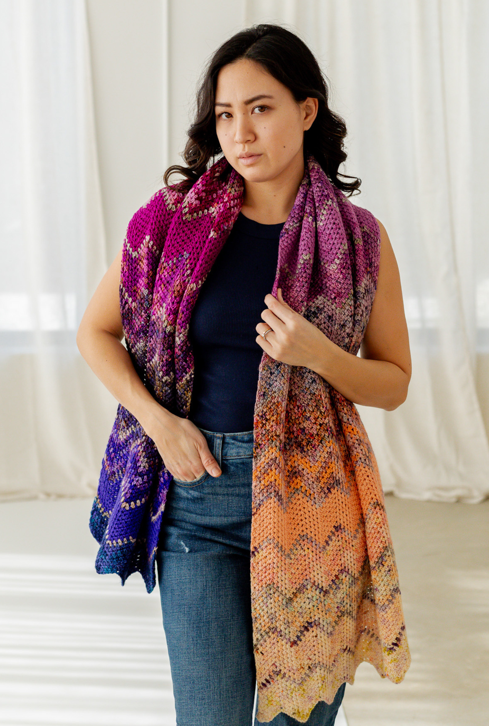 Astral Advent Wrap // Crochet PDF Pattern