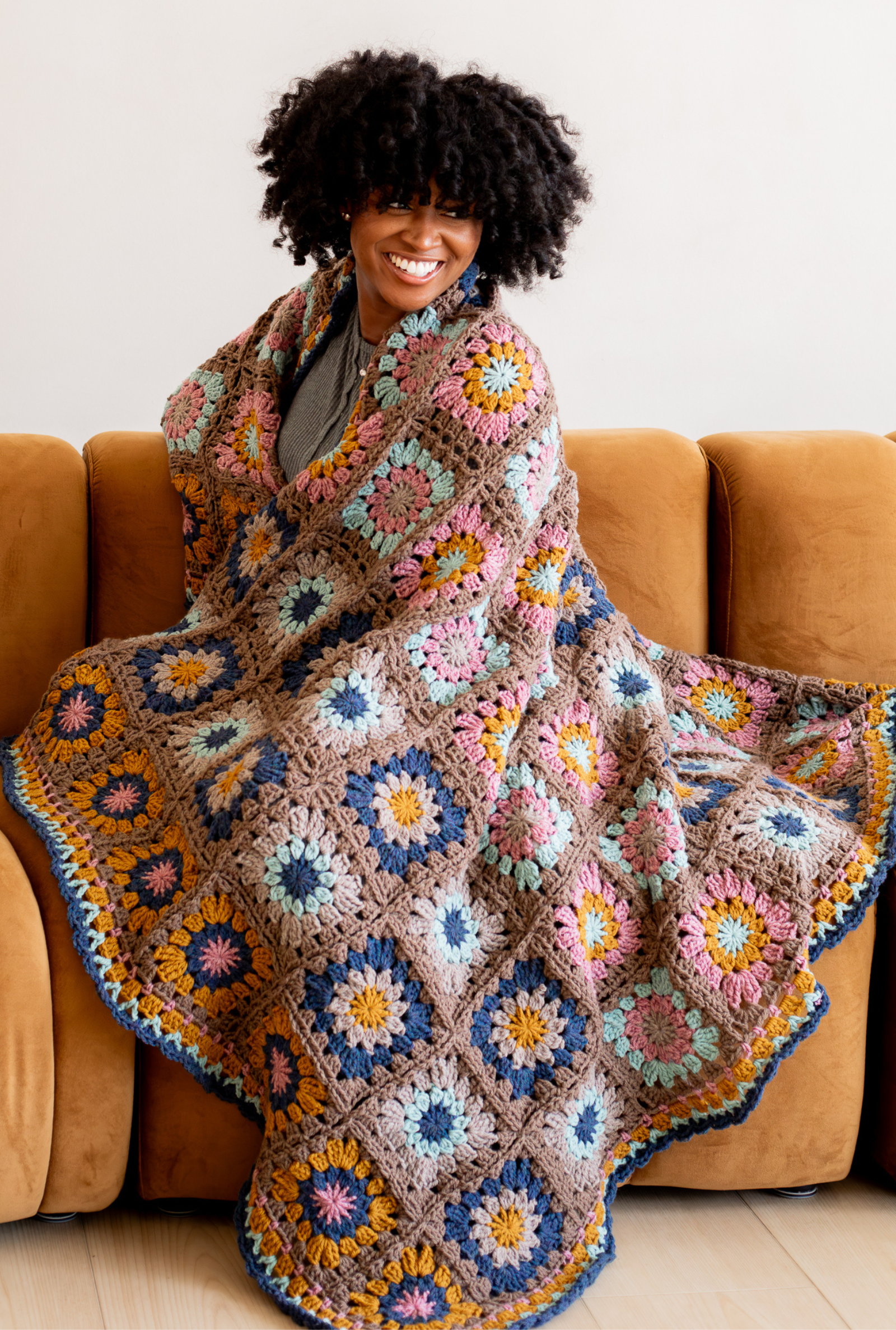 Woodstock Granny Blanket // Crochet PDF Pattern