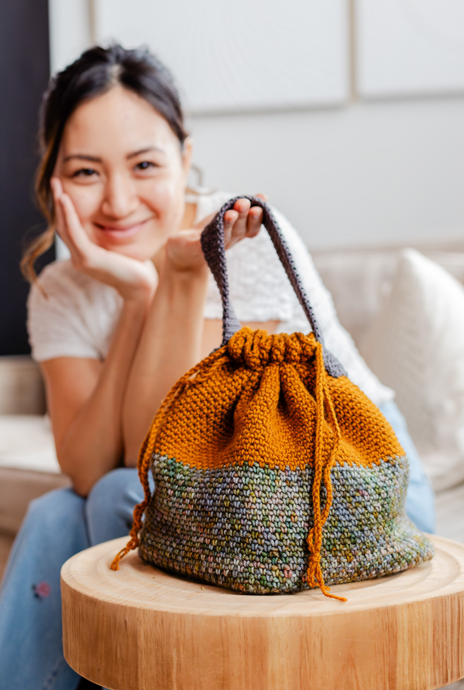 Square One Project Bag // Crochet PDF Pattern