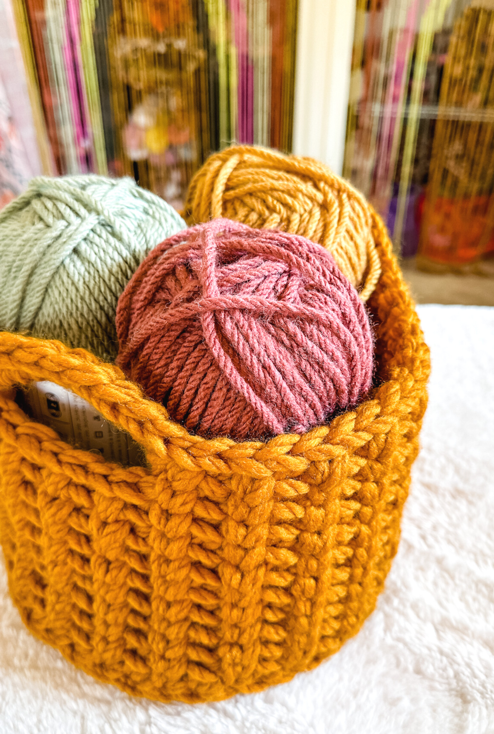 Starlight Basket // Crochet PDF Pattern