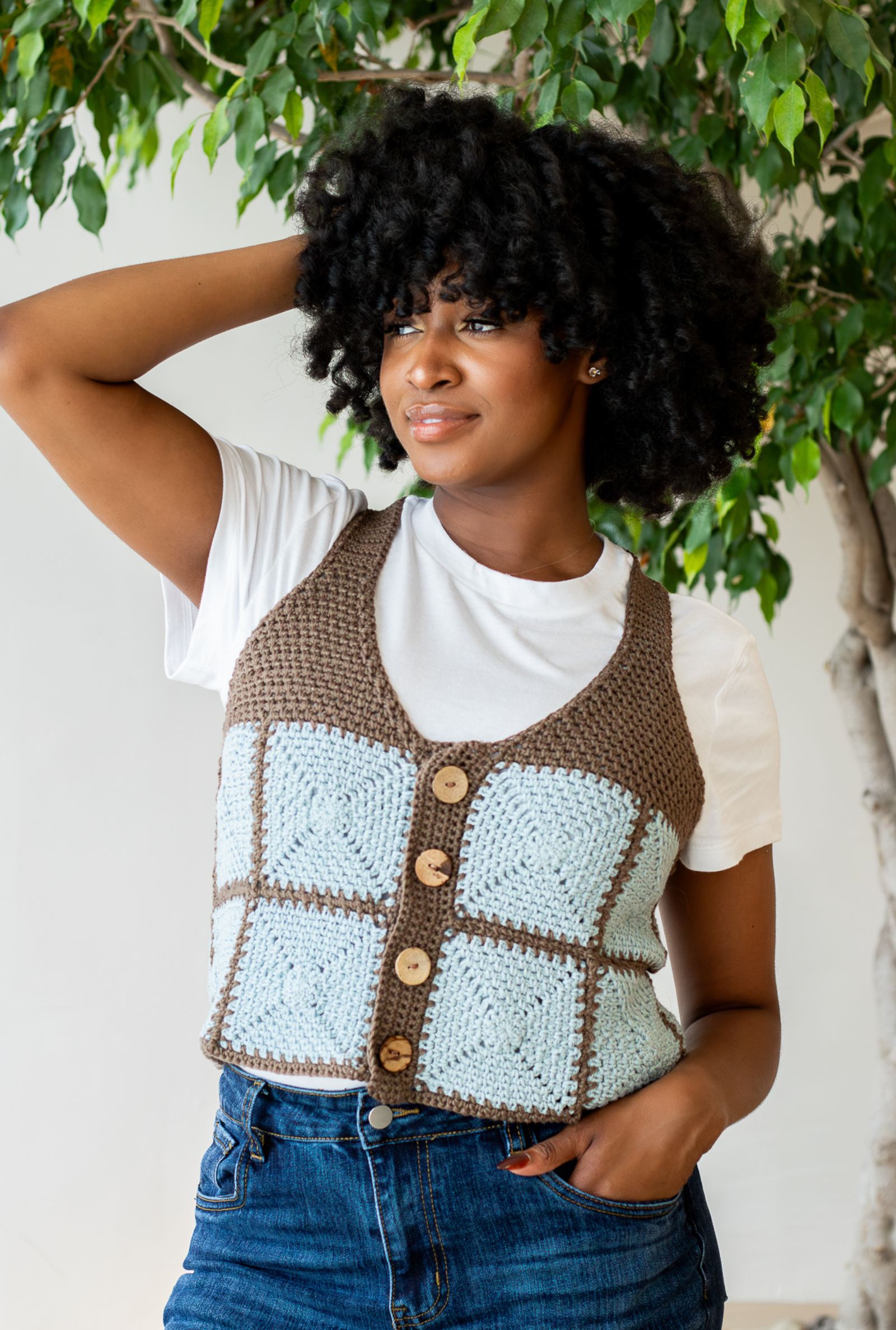 Hudson Vest // Crochet PDF Pattern