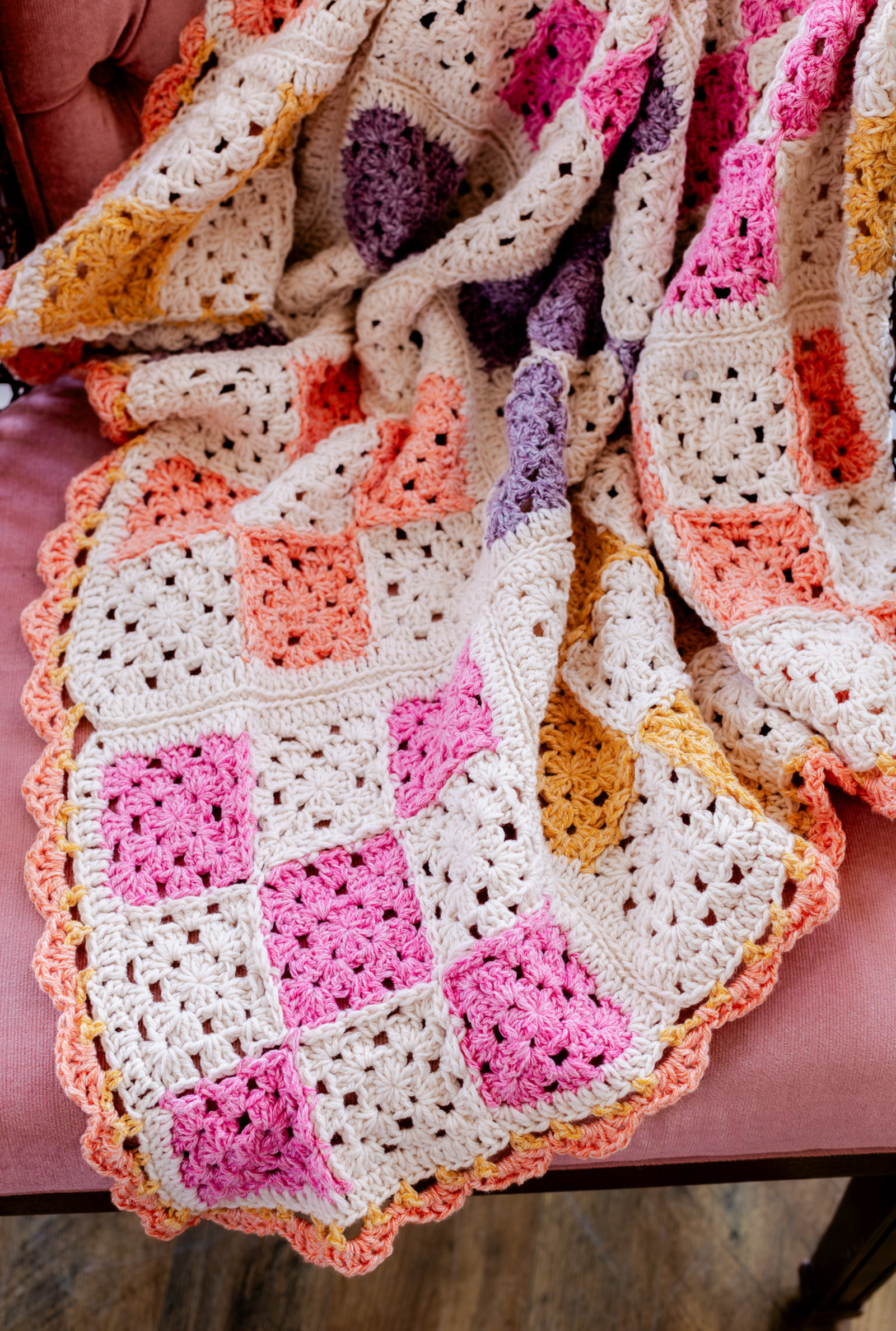 XO Blanket // Crochet PDF Pattern