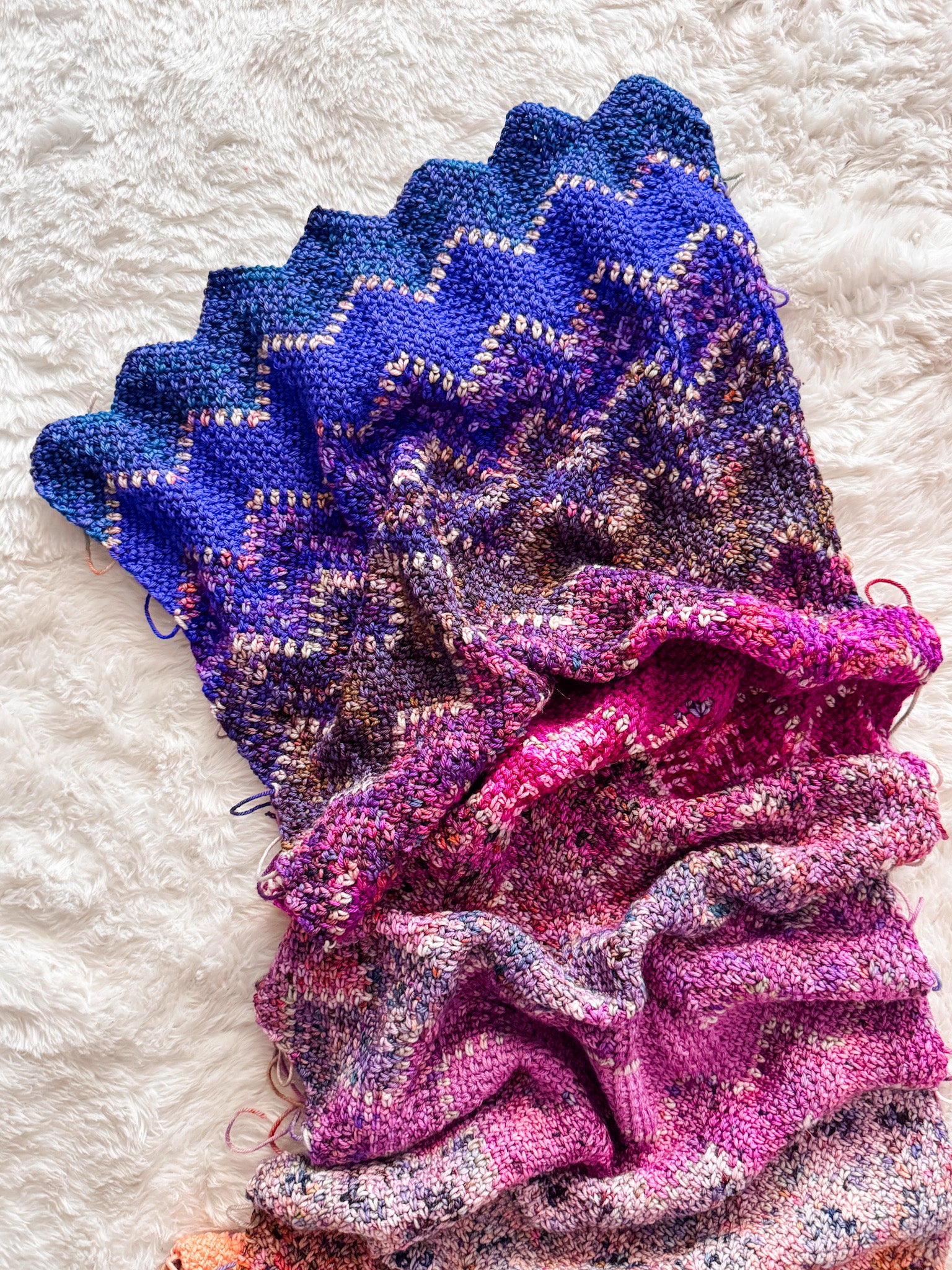 Astral Advent Wrap // Crochet PDF Pattern