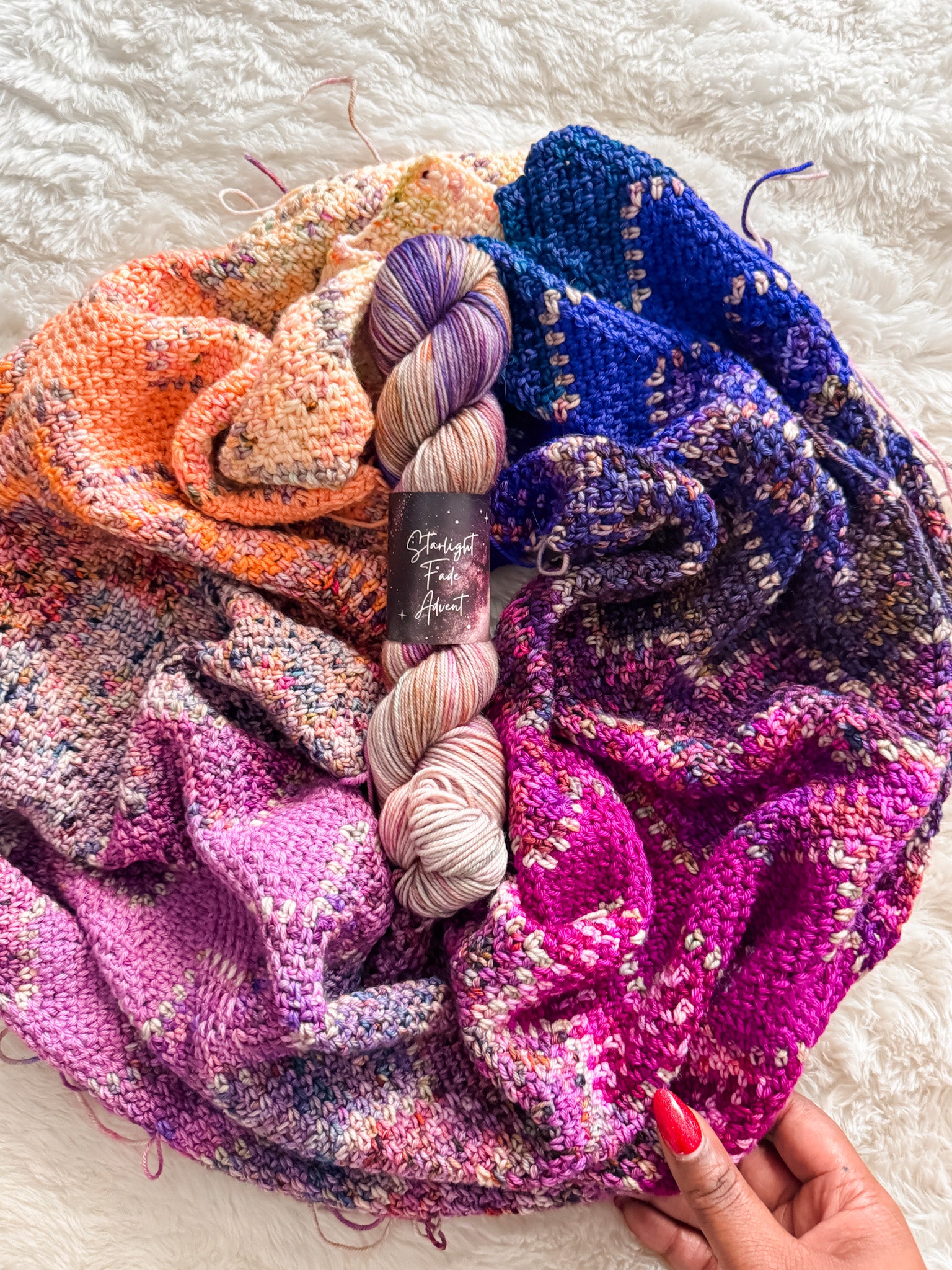 Astral Advent Wrap // Crochet PDF Pattern