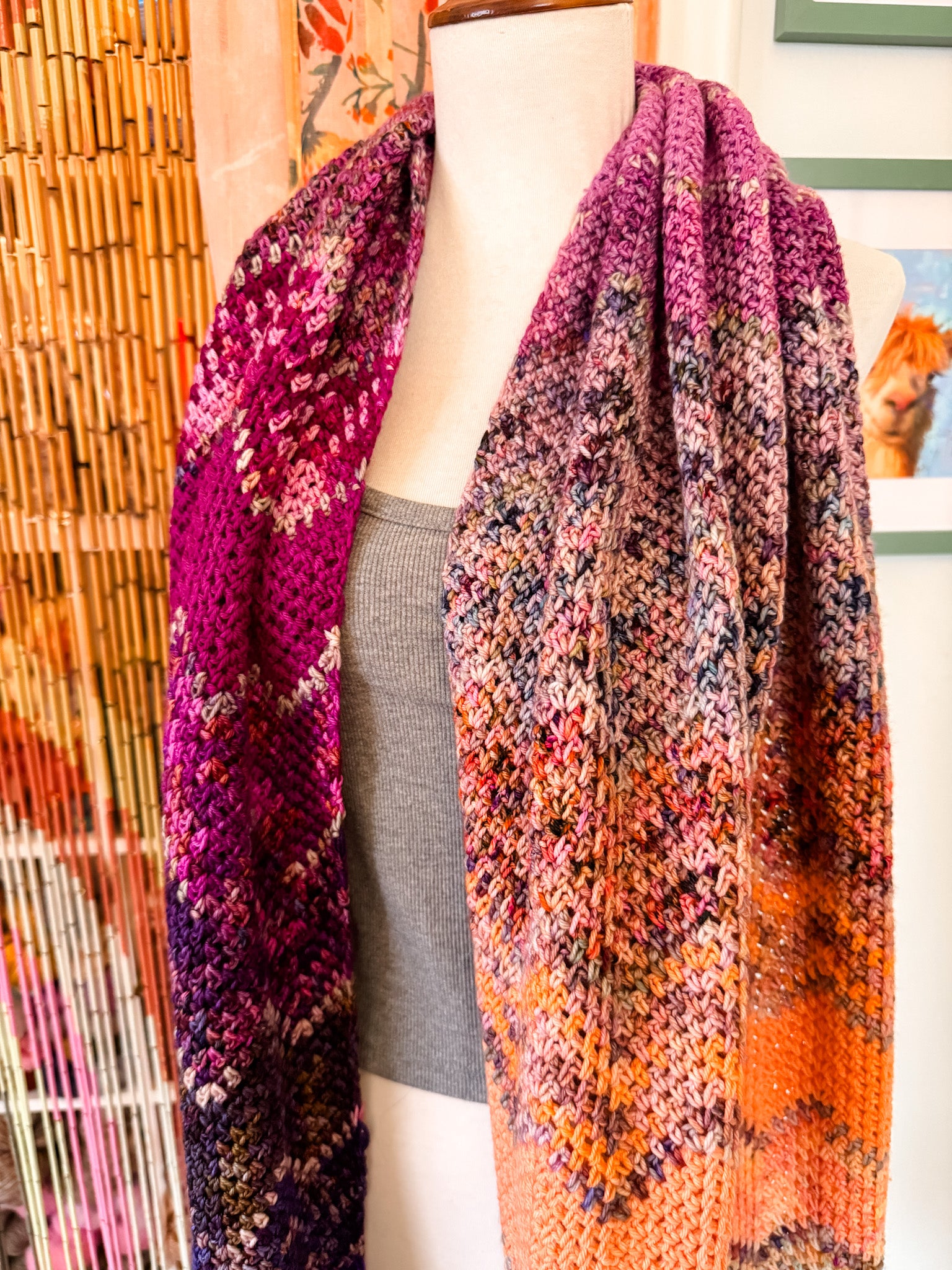 Astral Advent Wrap // Crochet PDF Pattern