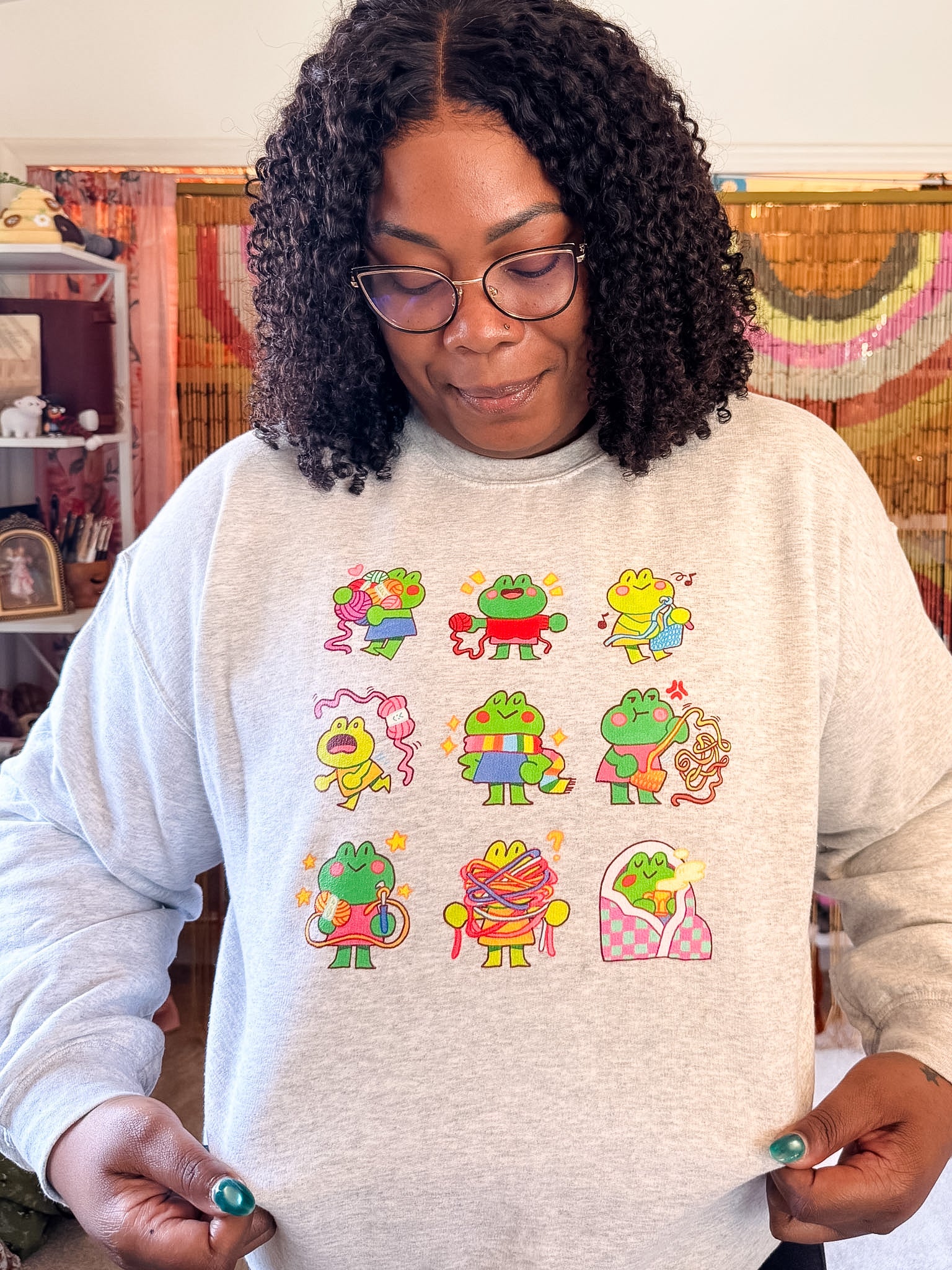 Crochet Sport Unisex Sweatshirt