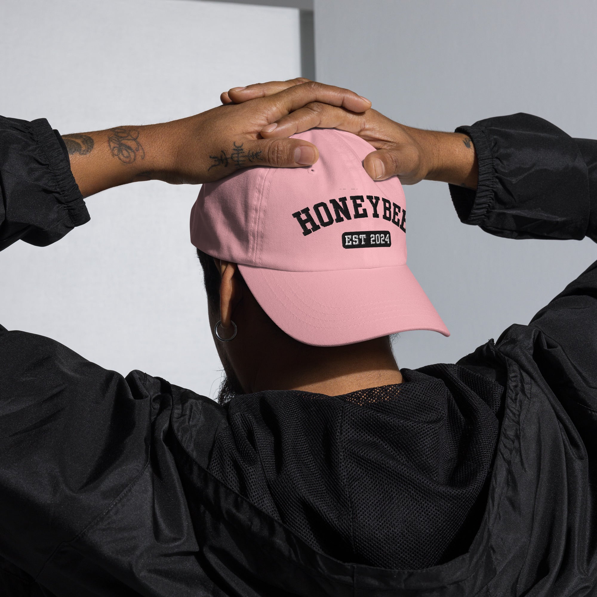 YHC Dad Hat, Black Graphic