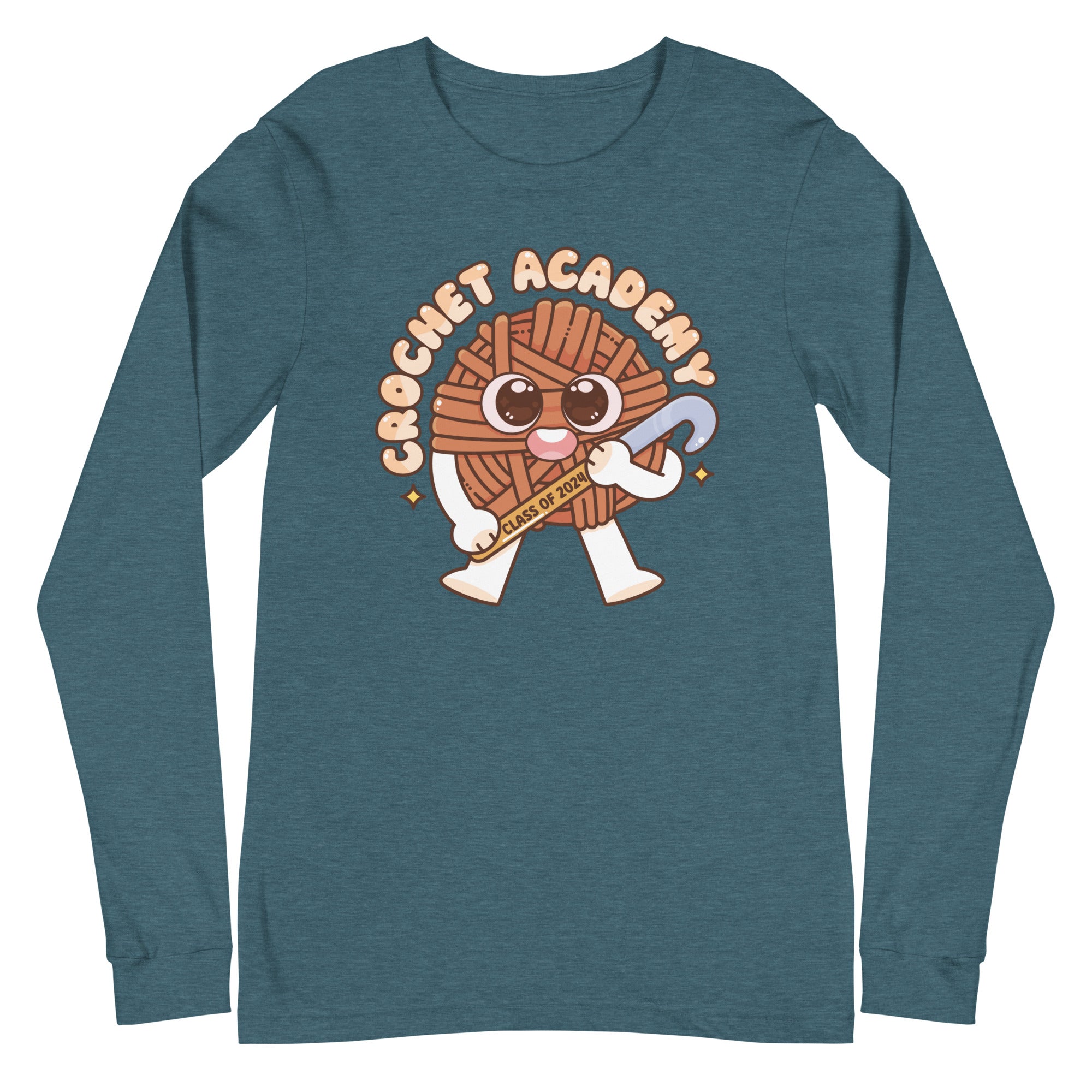 CA 2024 Long Sleeve Tee - Chocolate