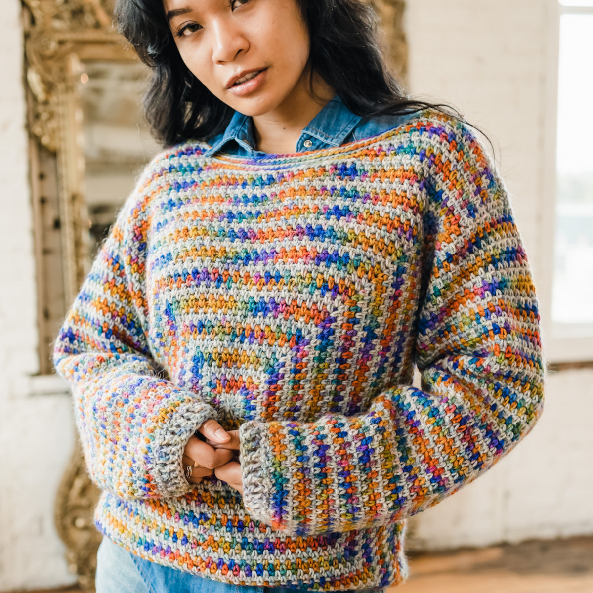 Crochet pullover 2025