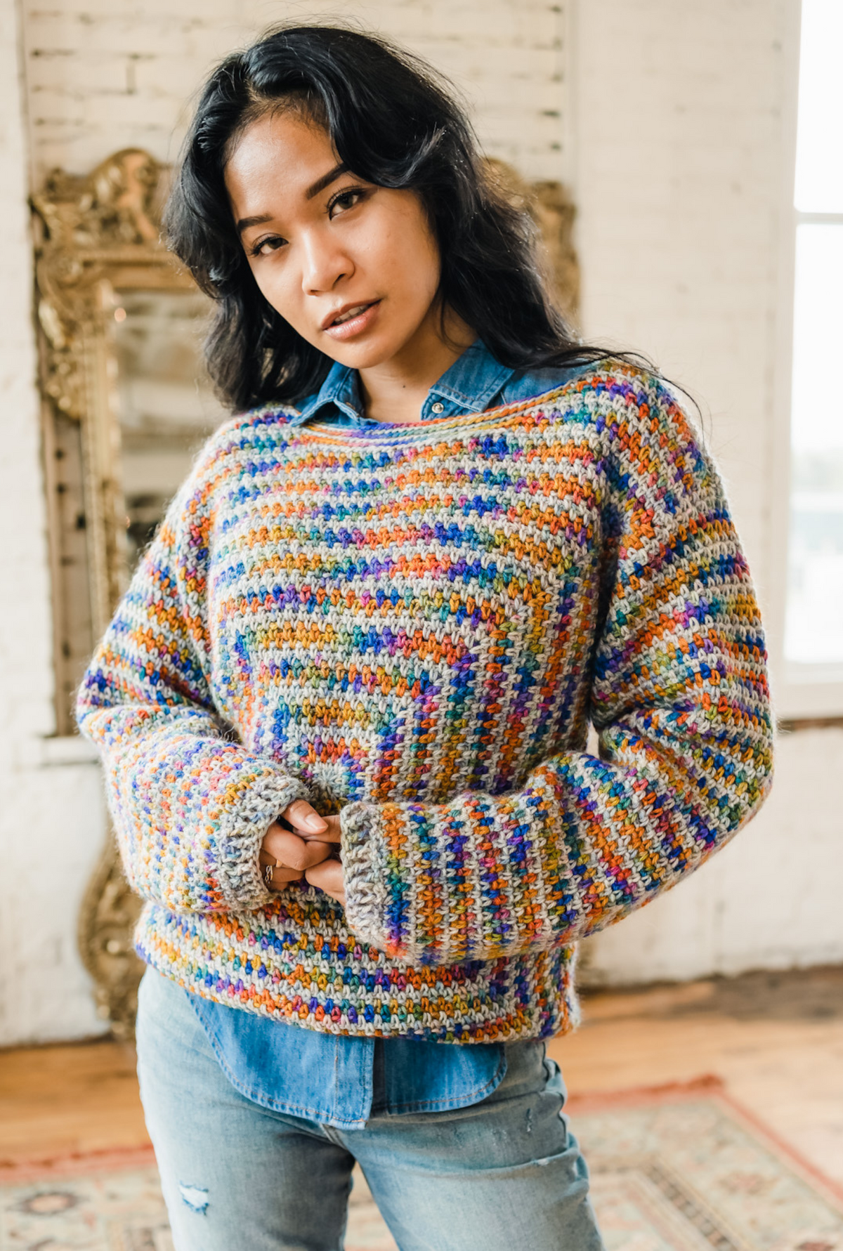 Crochet pullovers best sale