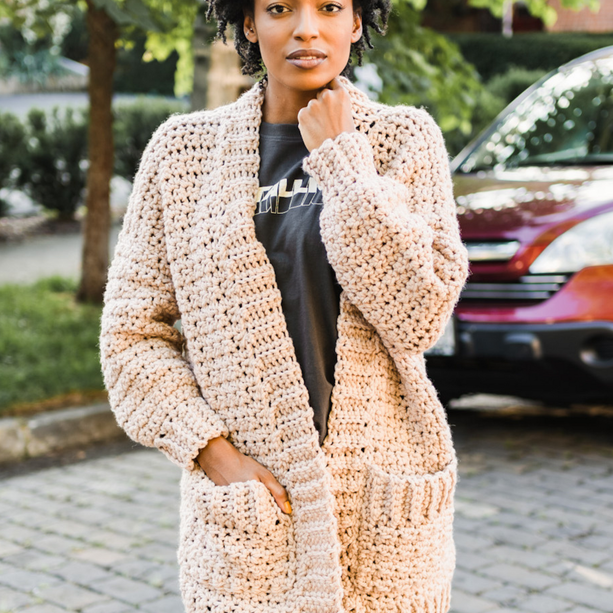 Kima Cardi Crochet PDF Pattern TL Yarn Crafts