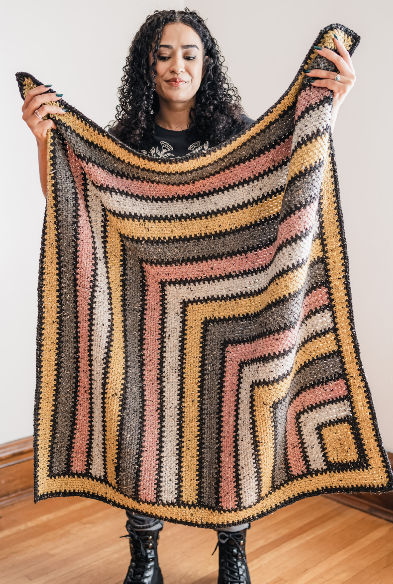 Theo Blanket // Crochet PDF Pattern