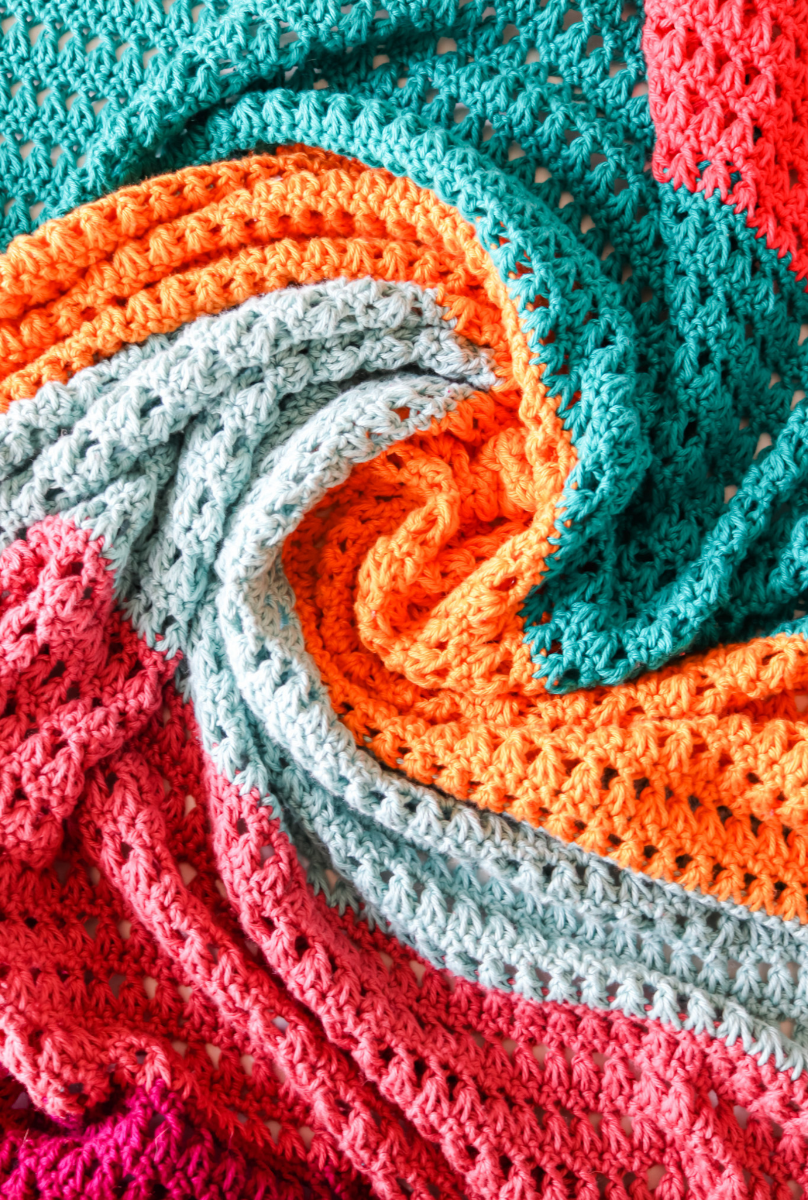 Saltwater Afghan // Crochet PDF Pattern