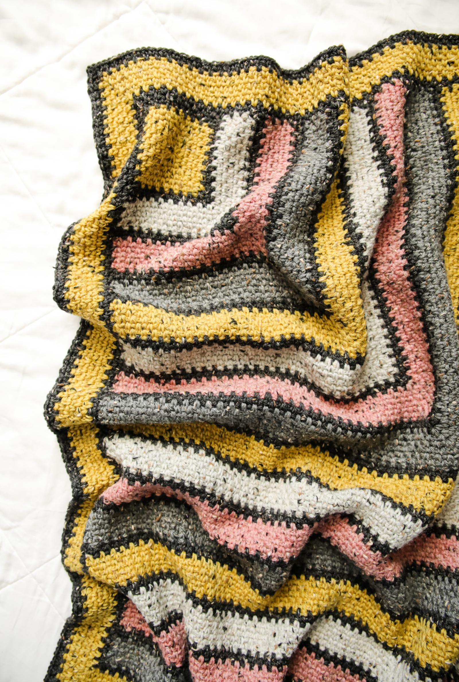 Theo Blanket // Crochet PDF Pattern