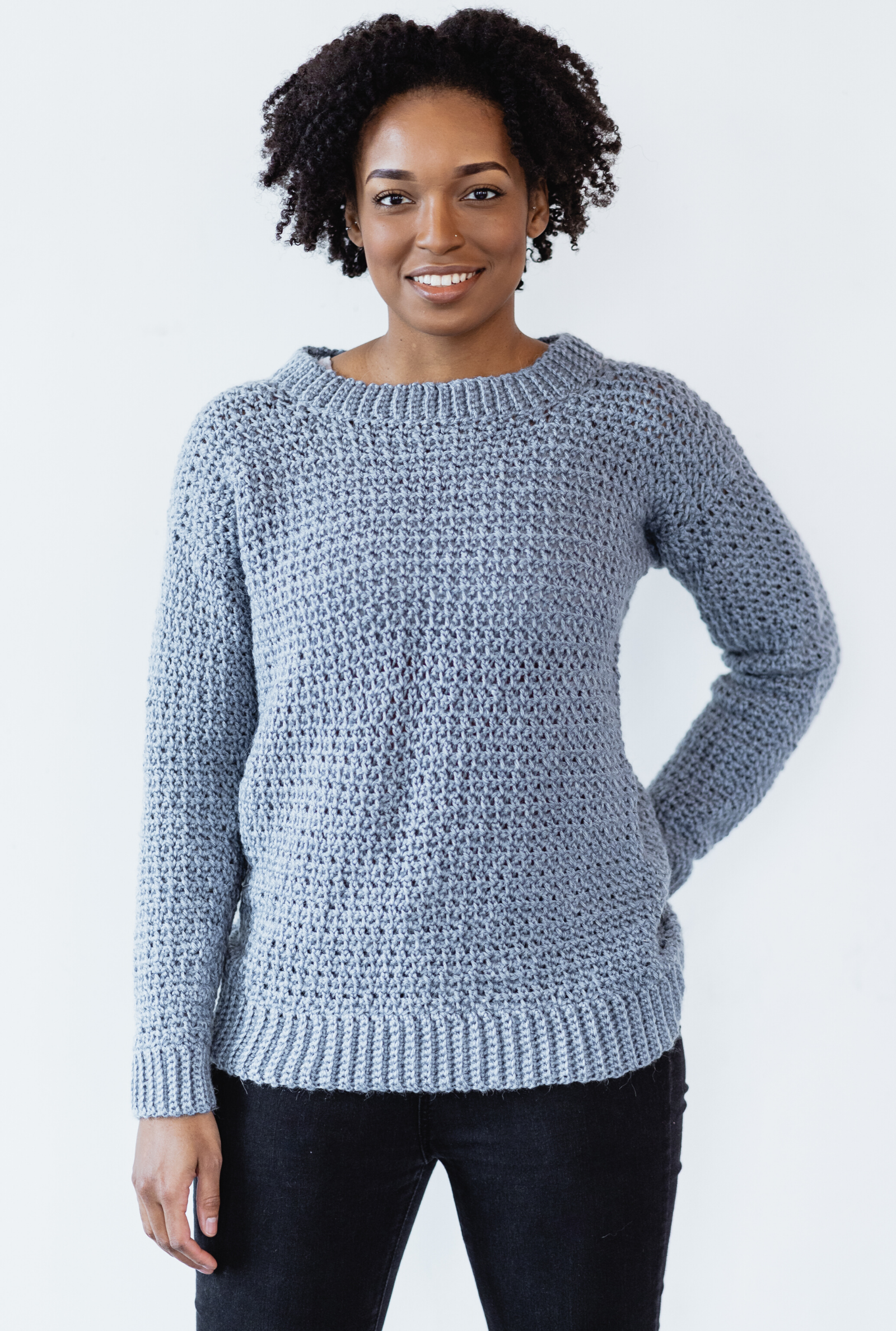 Pullover a crochet best sale