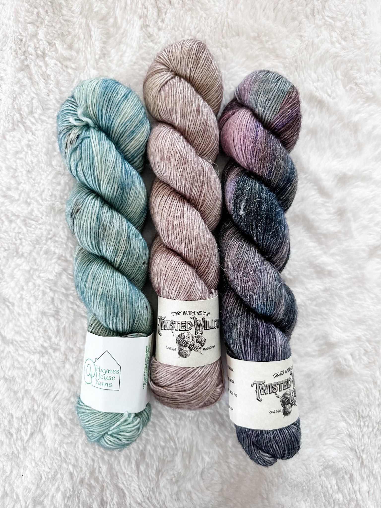 Lot 50 - Twisted Willow & Haynes House Yarns