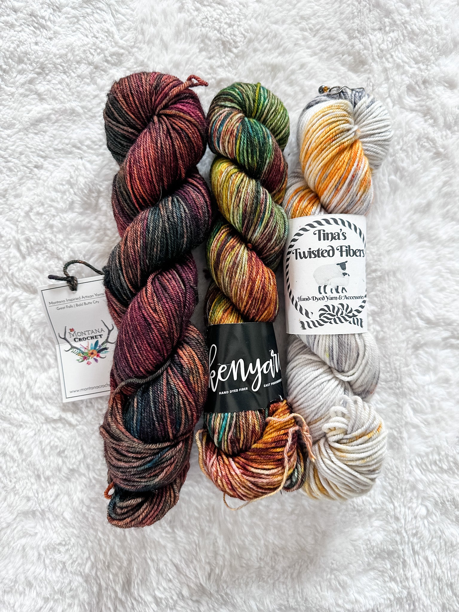 Lot 69 - Kenyarn, TIna's, and Montana Crochet