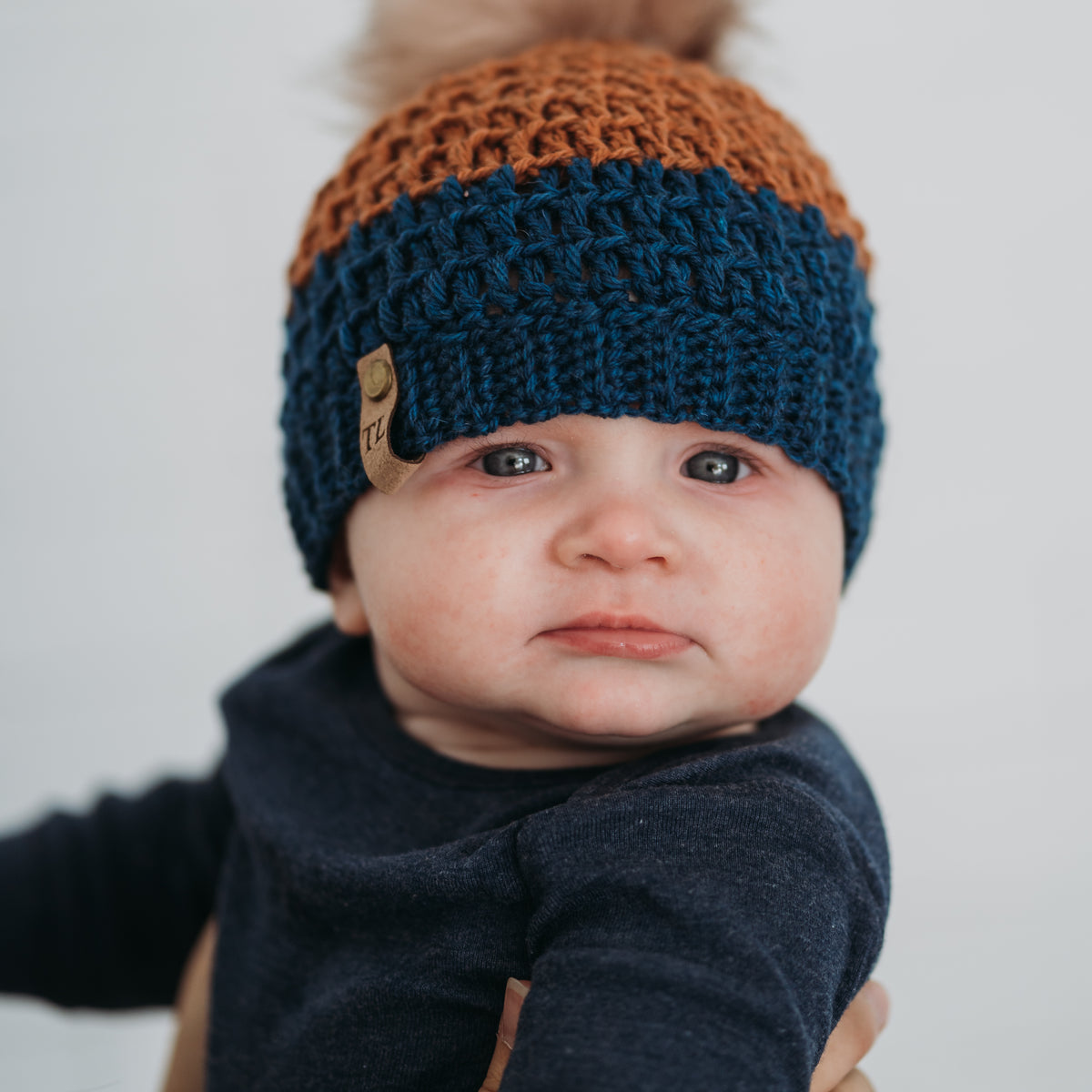 Mega Pom Beanie // Crochet PDF Pattern — TL Yarn Crafts