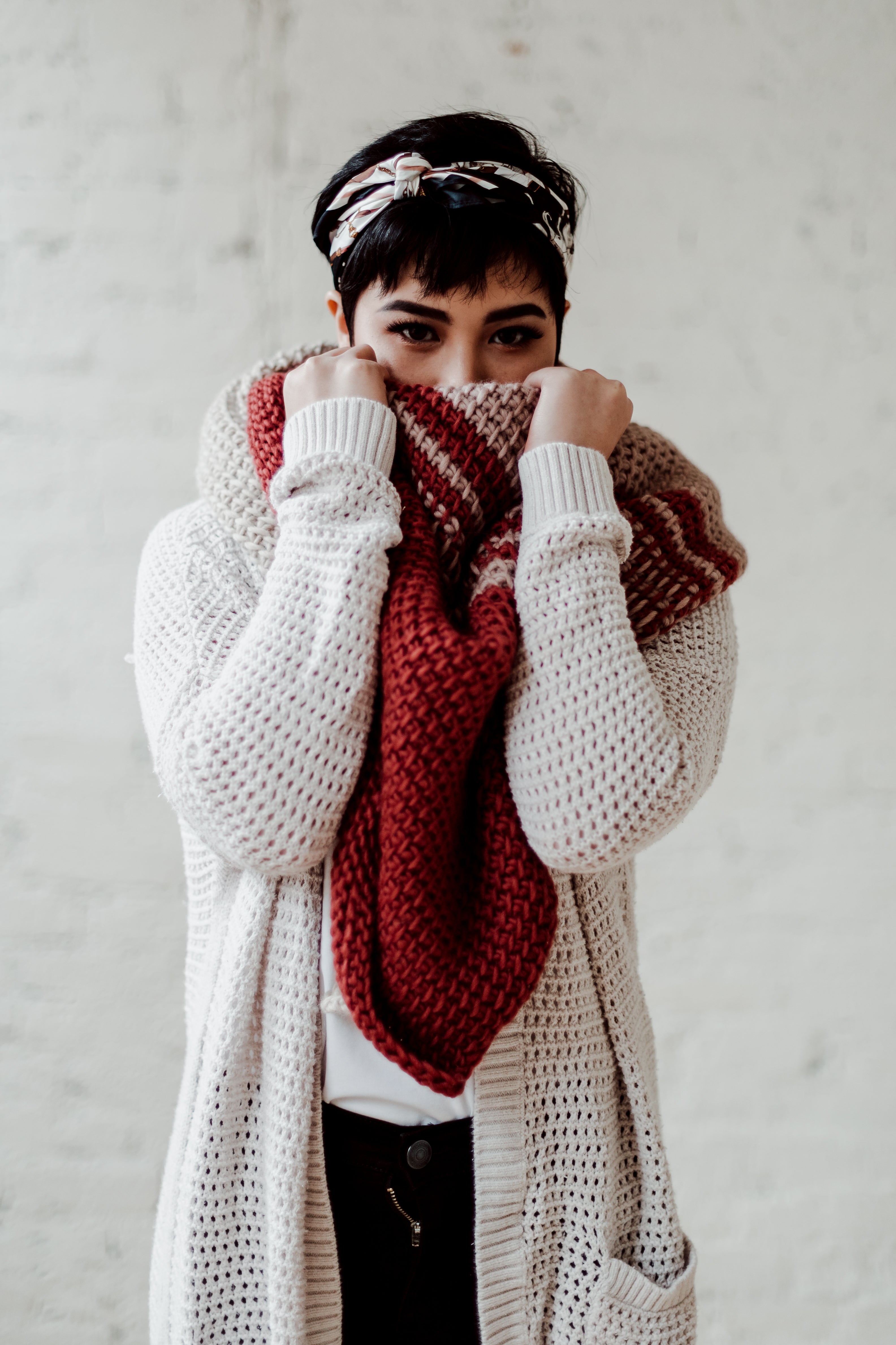 Ada Shawl & Ada Shawl XL // Tunisian Crochet PDF Pattern