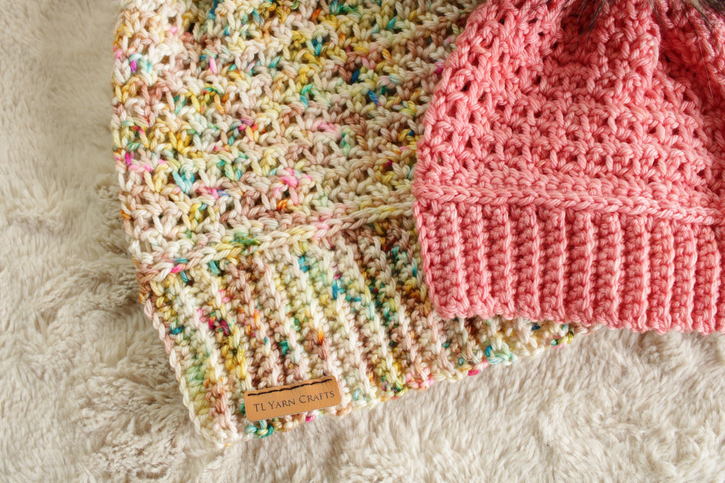 Flower Child Beanie // Crochet PDF Pattern
