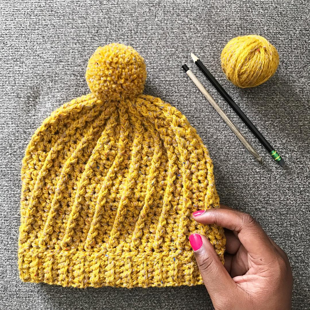 Park City Beanie // Crochet PDF Pattern