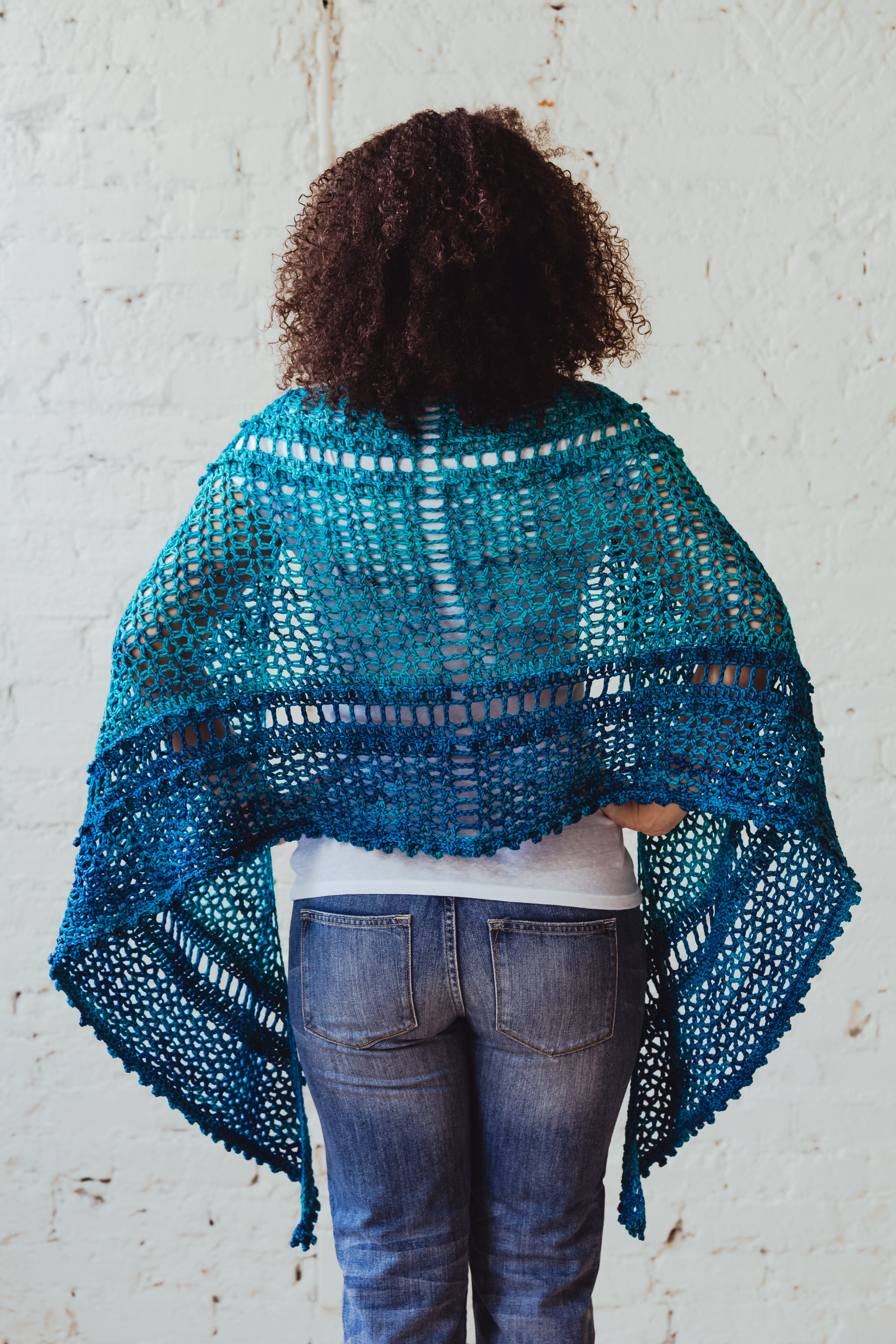 Serenity Shawl // Crochet PDF Pattern