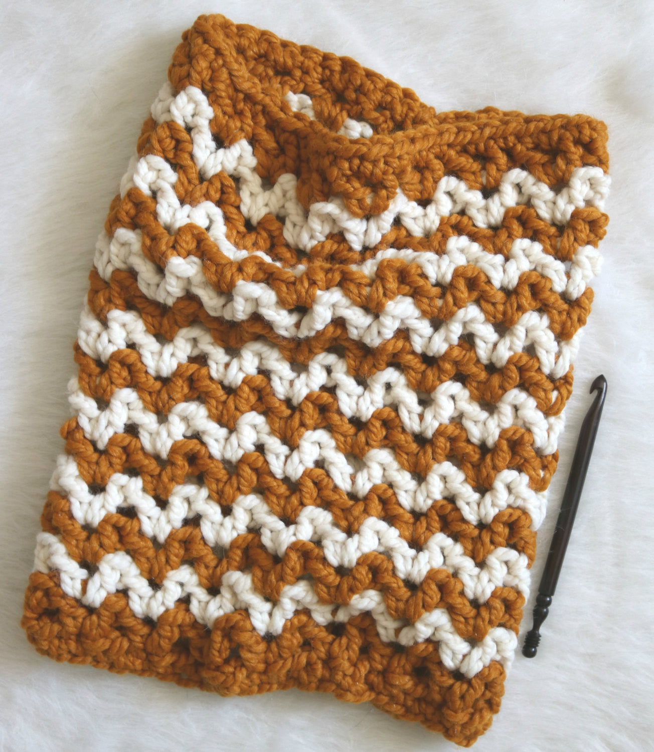 Espresso Cowl // Crochet PDF Pattern