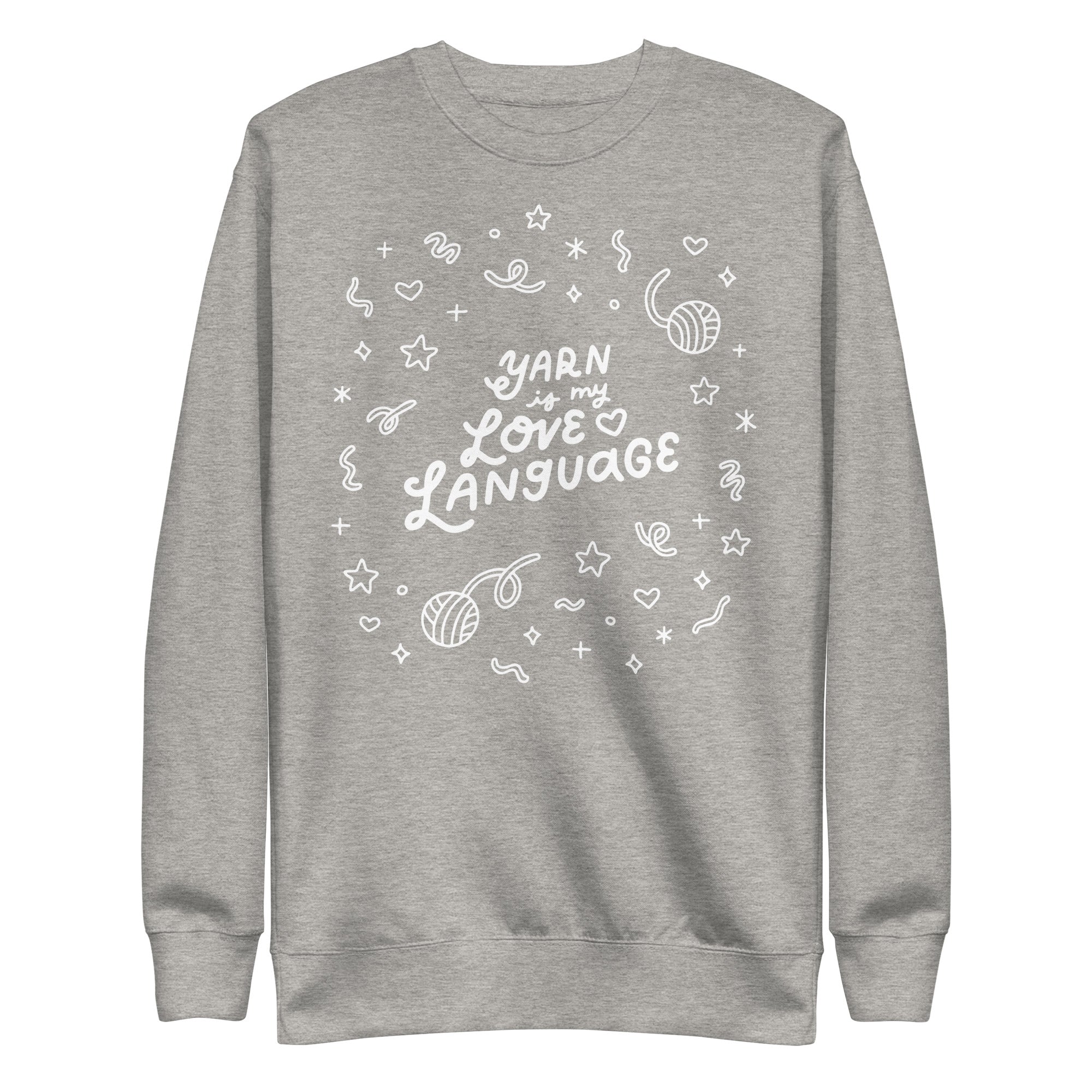 Love Language Sweatshirt - White